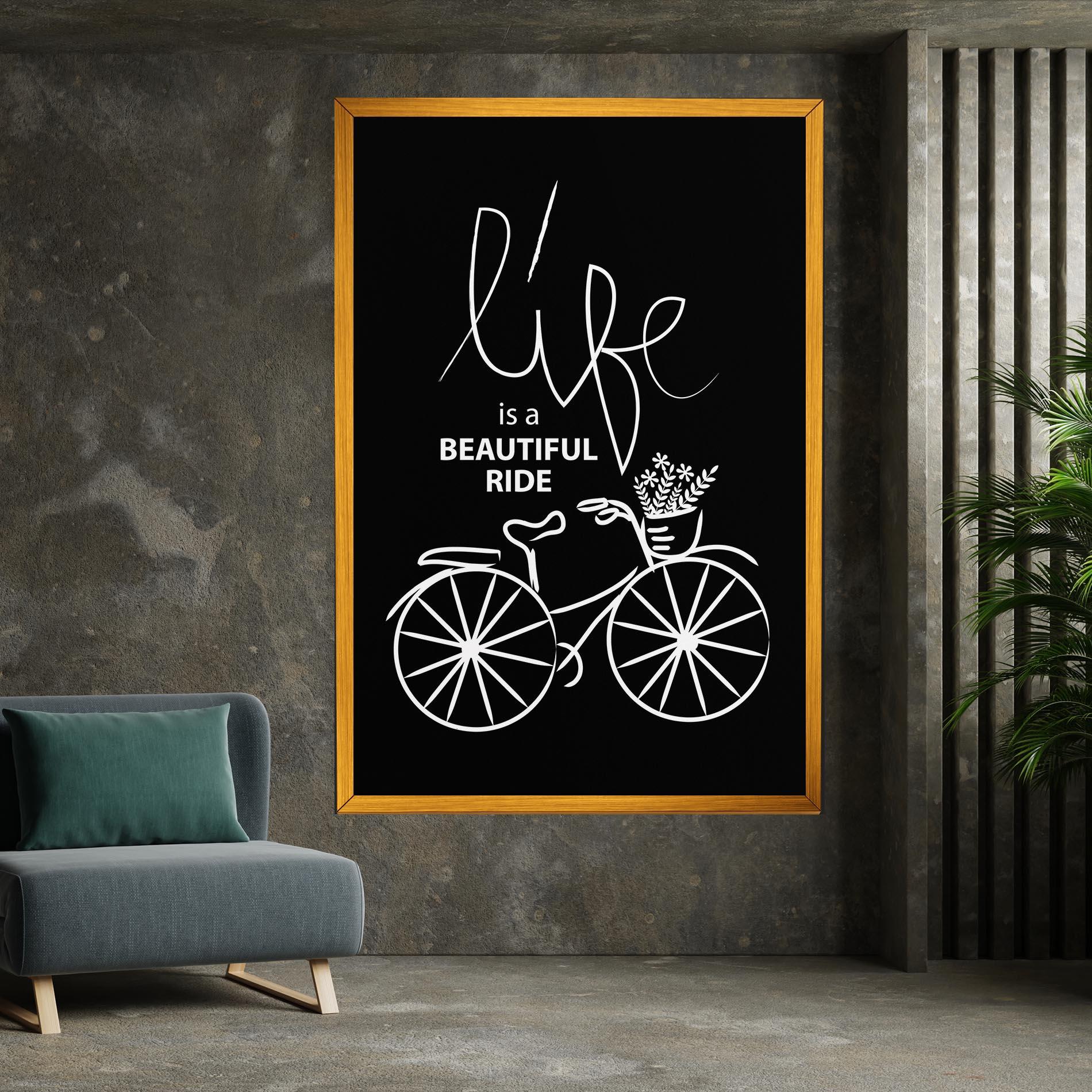 Leinwandbild Beautiful Ride mockup 7