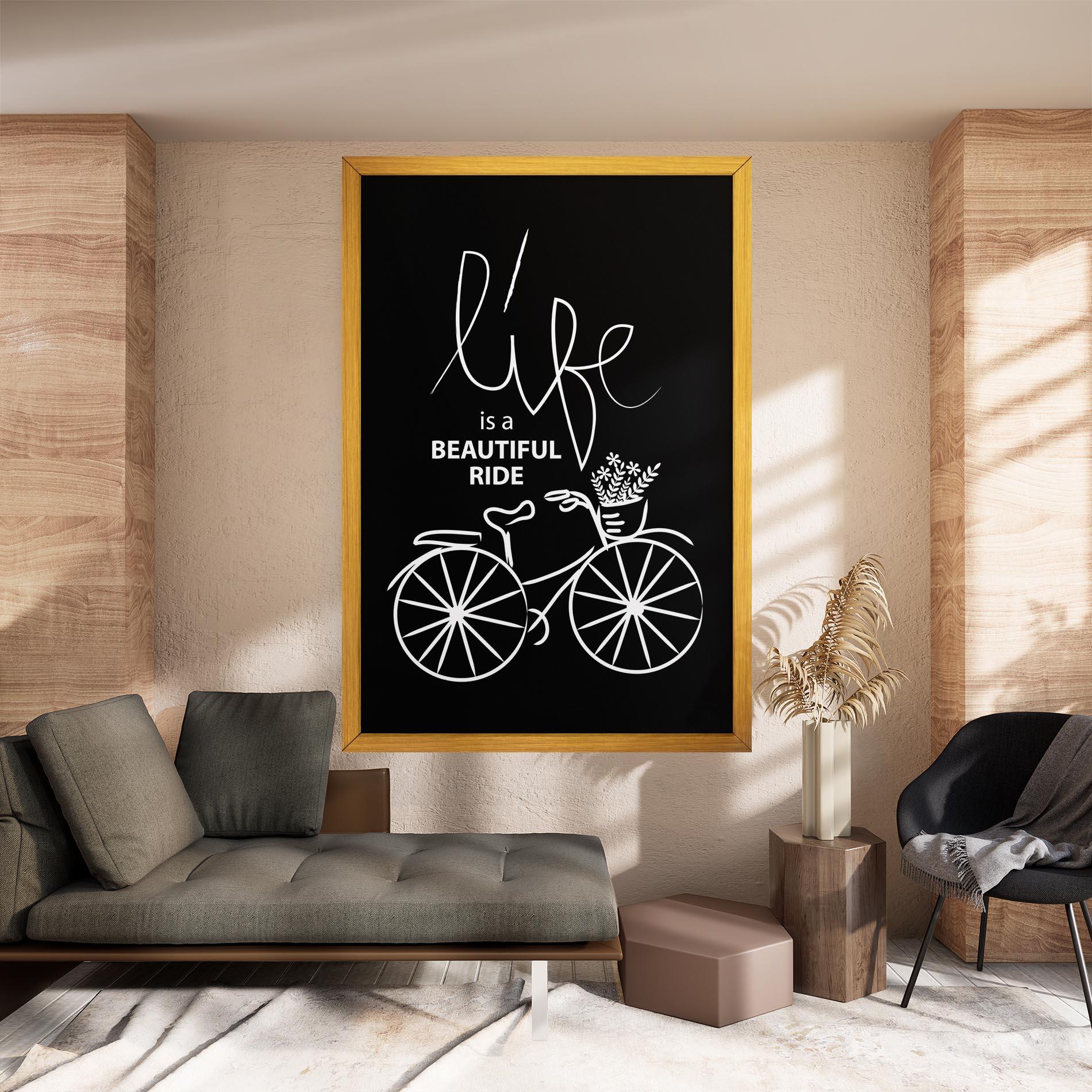 Leinwandbild Beautiful Ride mockup 8