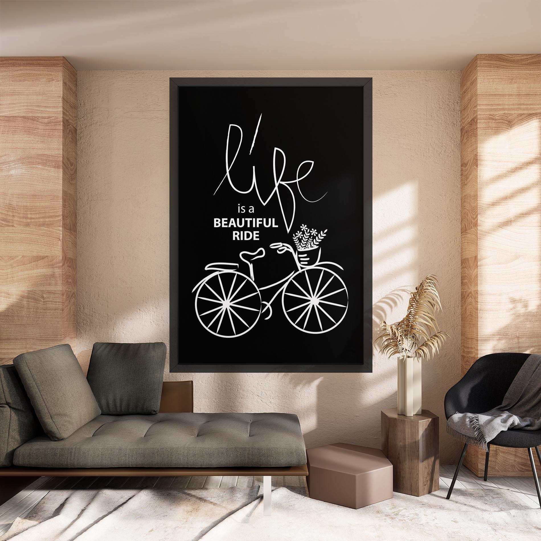 Leinwandbild Beautiful Ride mockup 8
