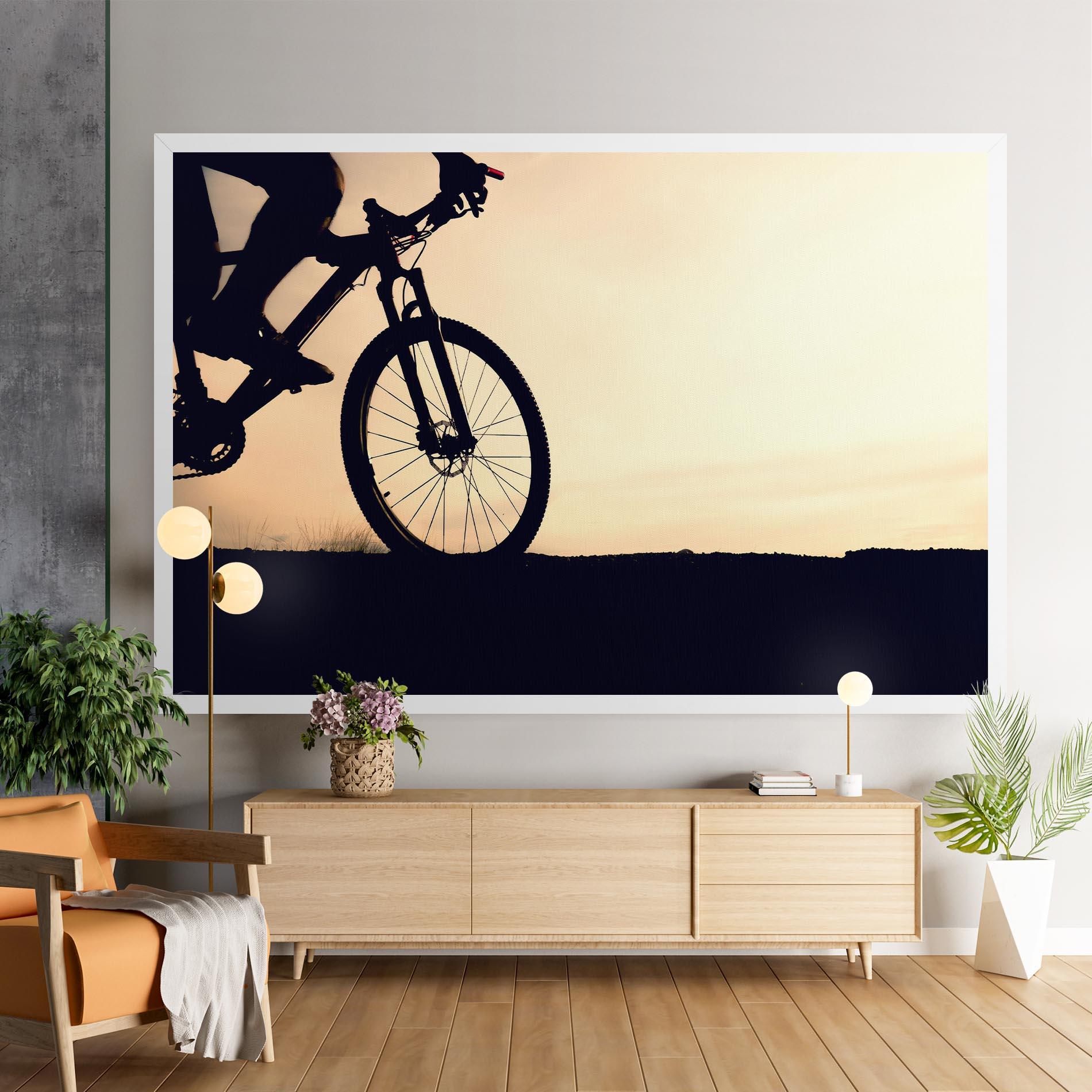Leinwandbild Cream Sky Mtb mockup 9