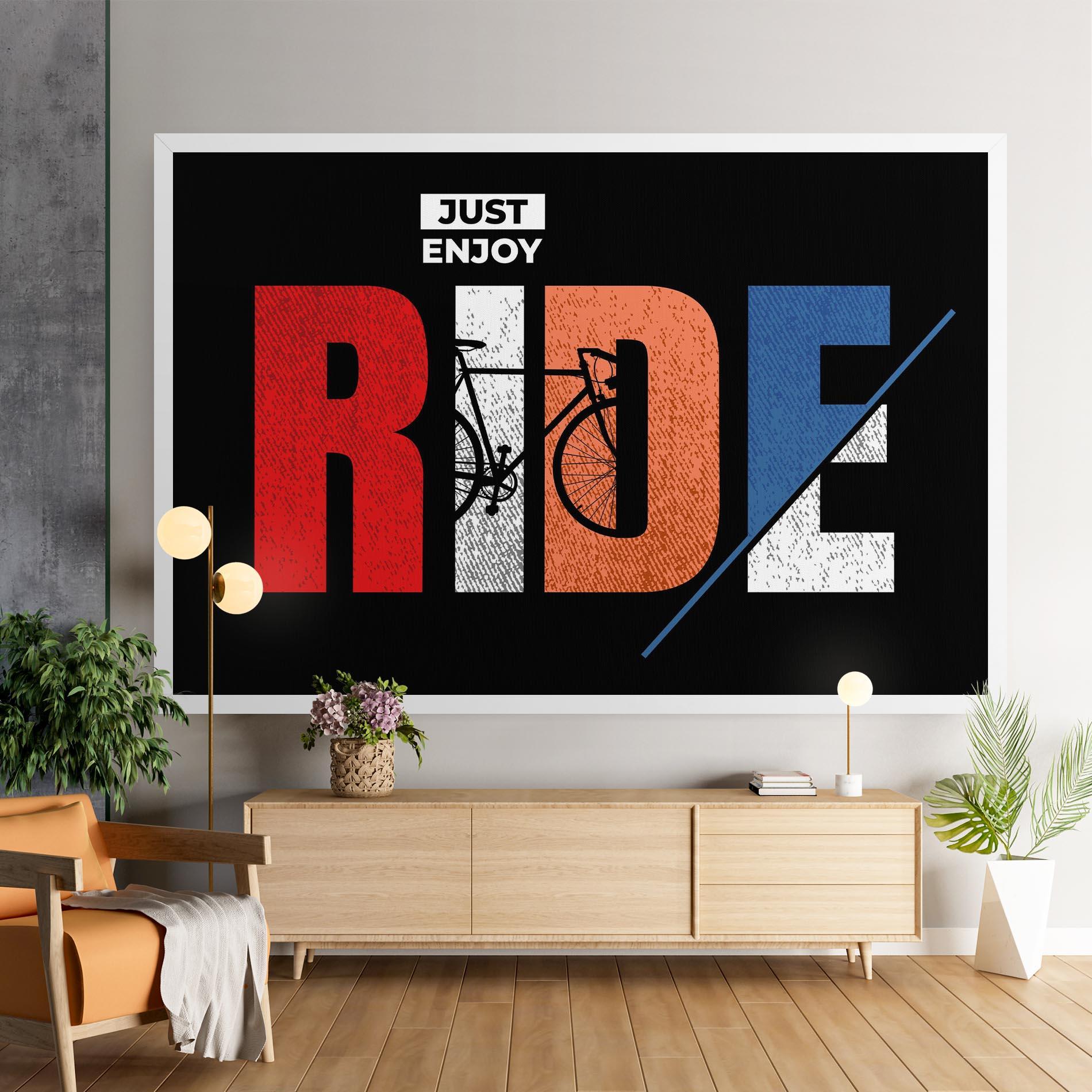 Leinwandbild Ride mockup 9