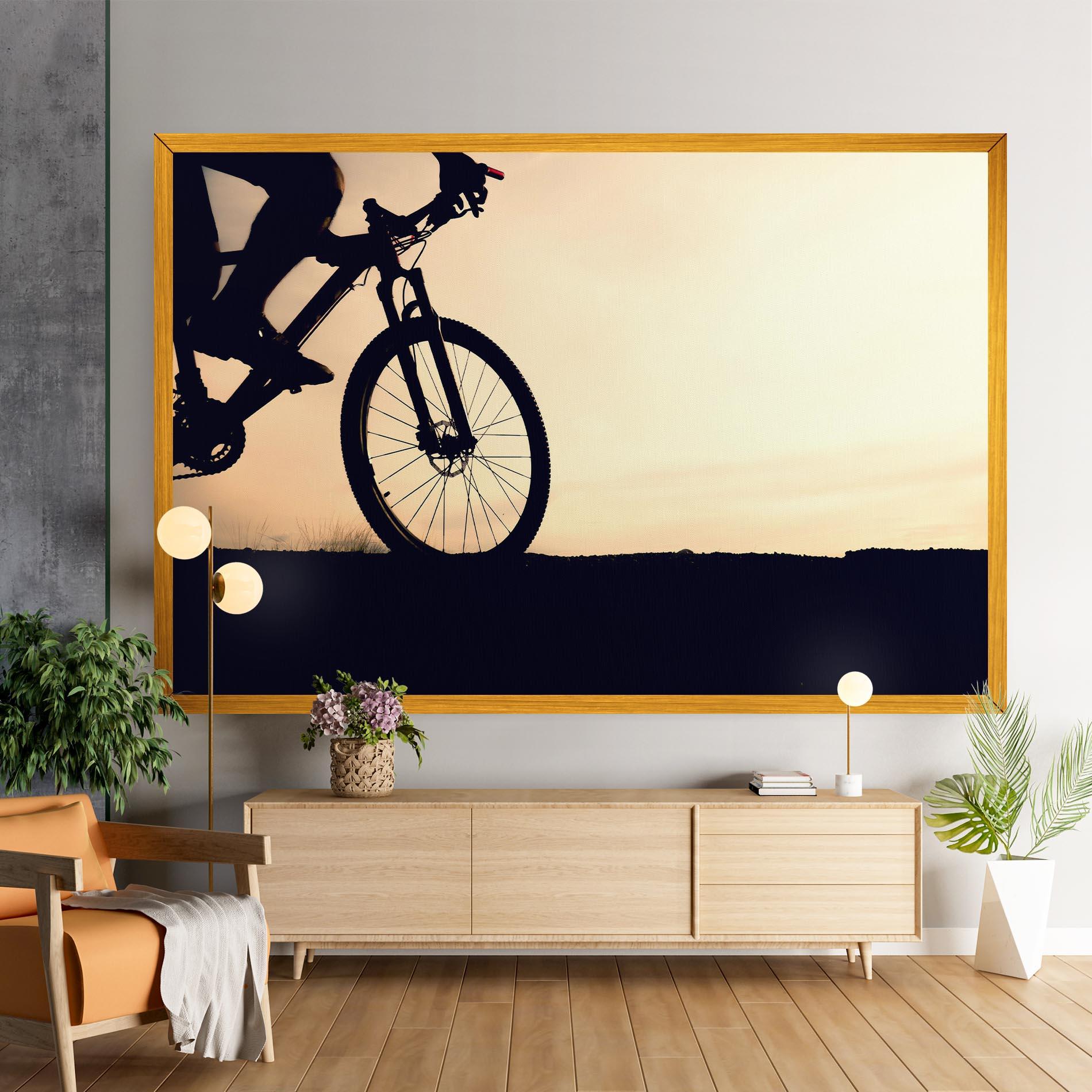 Leinwandbild Cream Sky Mtb mockup 9
