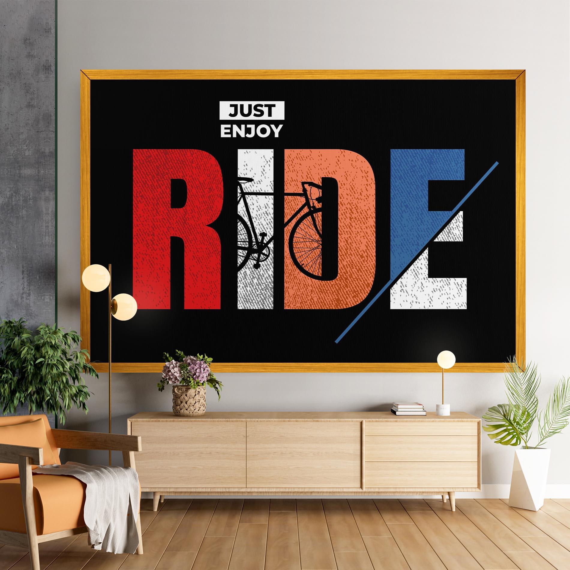 Leinwandbild Ride mockup 9