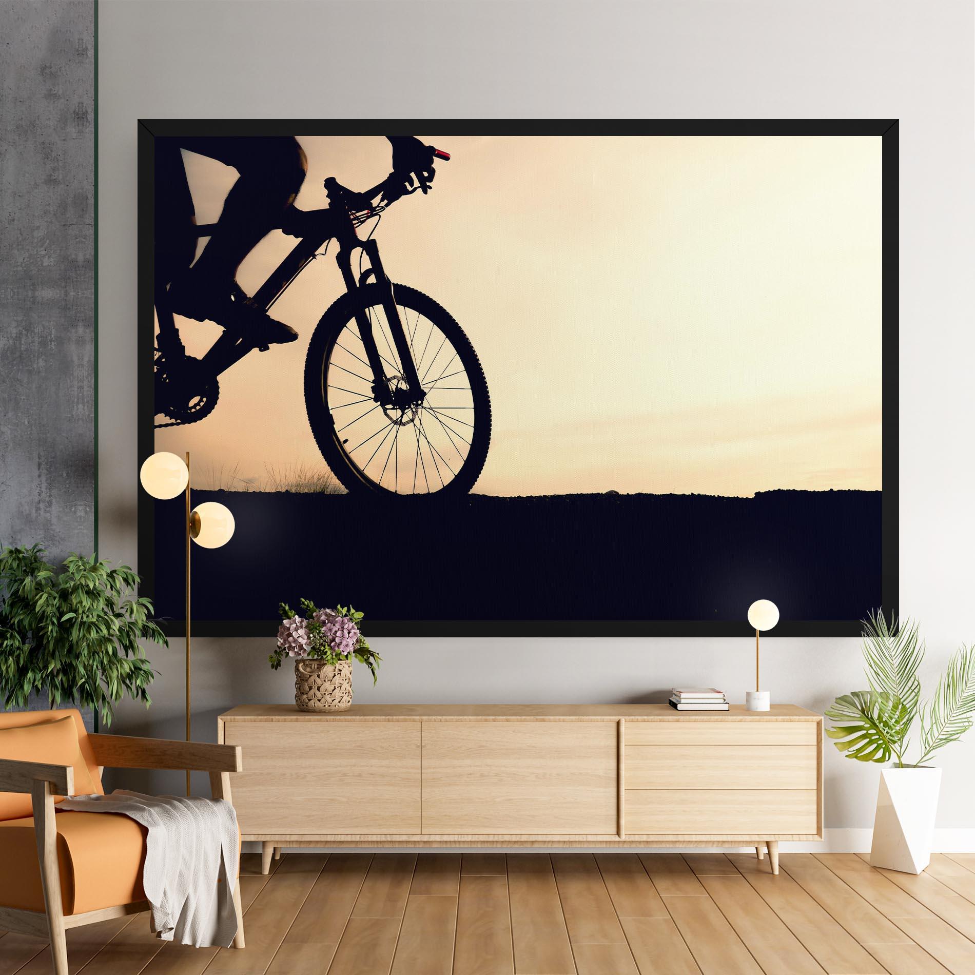 Leinwandbild Cream Sky Mtb mockup 9