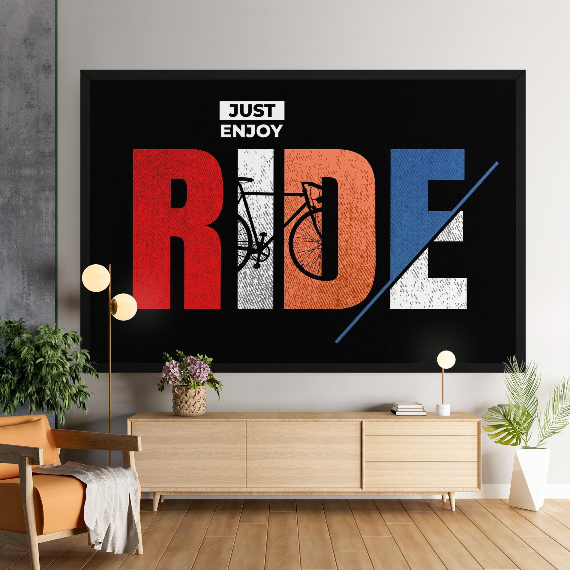Leinwandbild Ride mockup 9