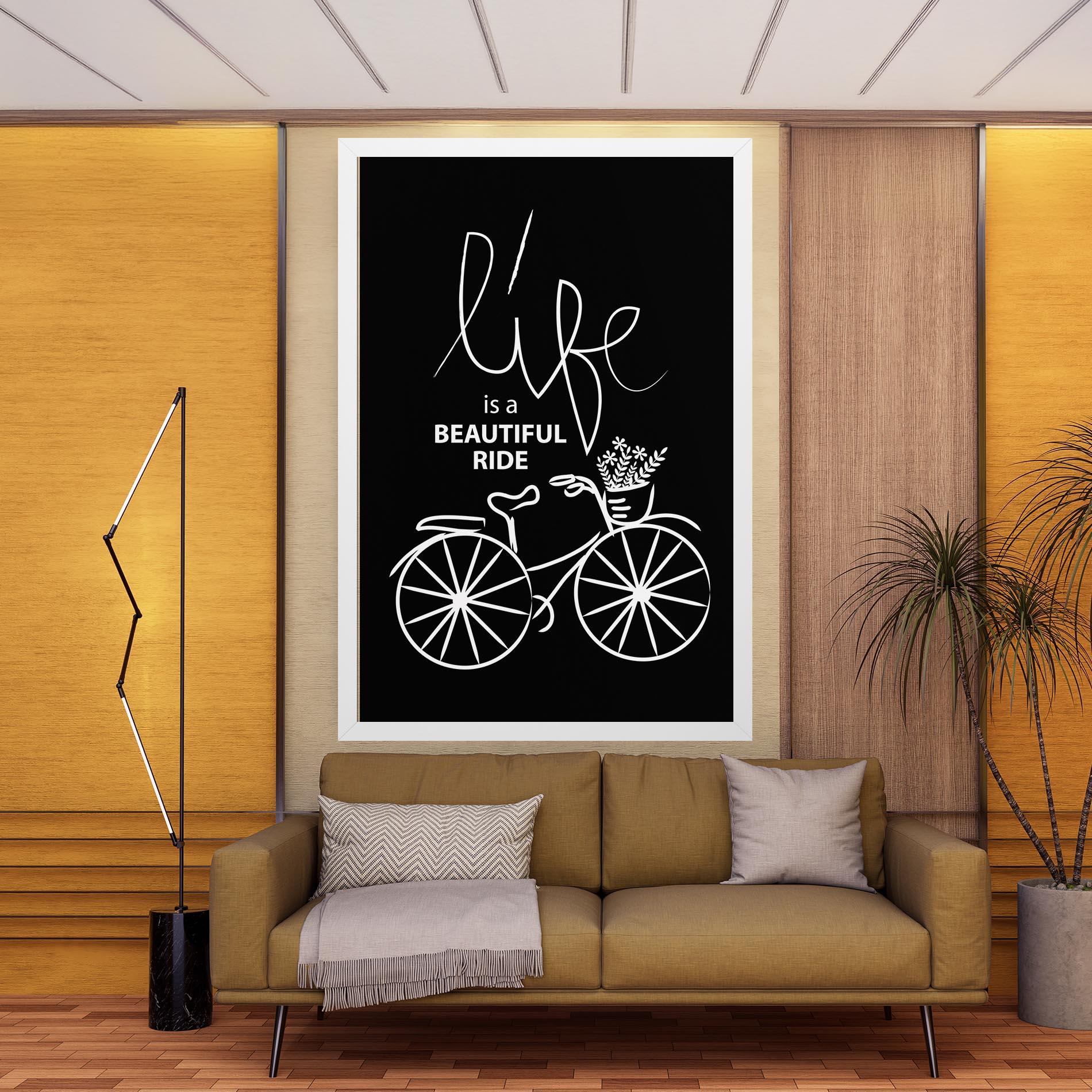 Leinwandbild Beautiful Ride mockup 9