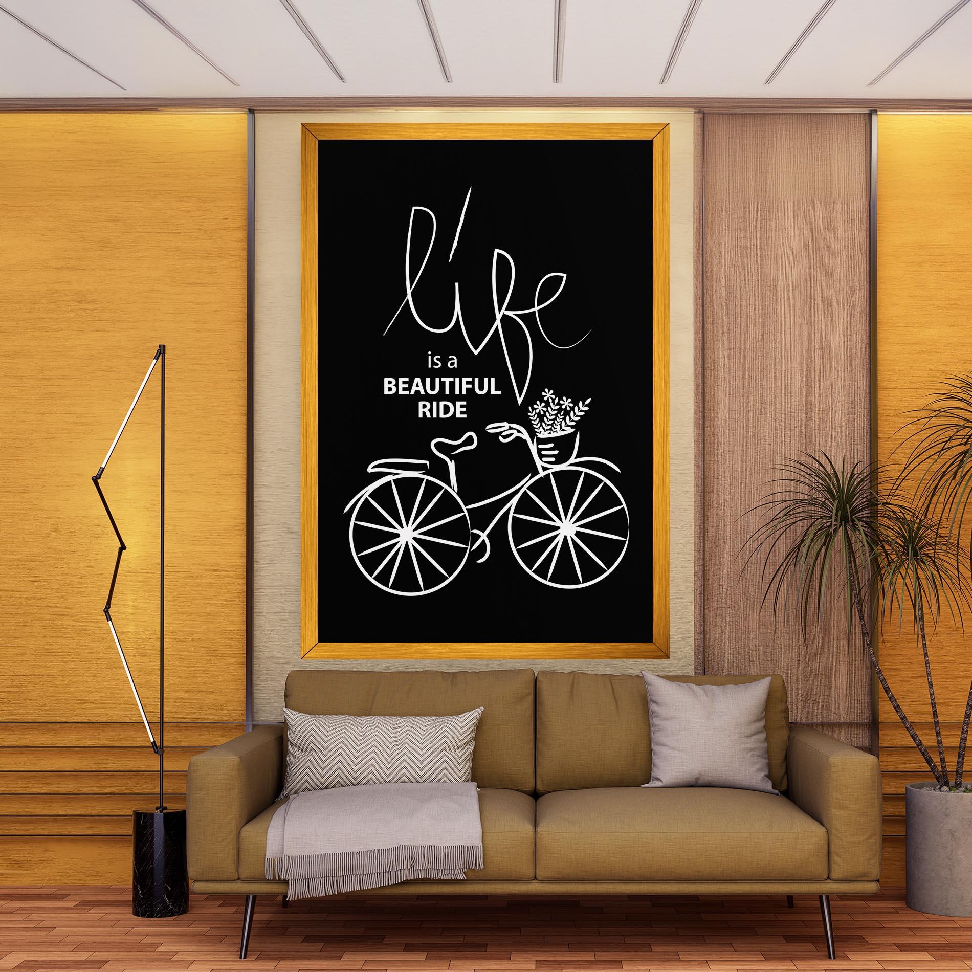 Leinwandbild Beautiful Ride mockup 9
