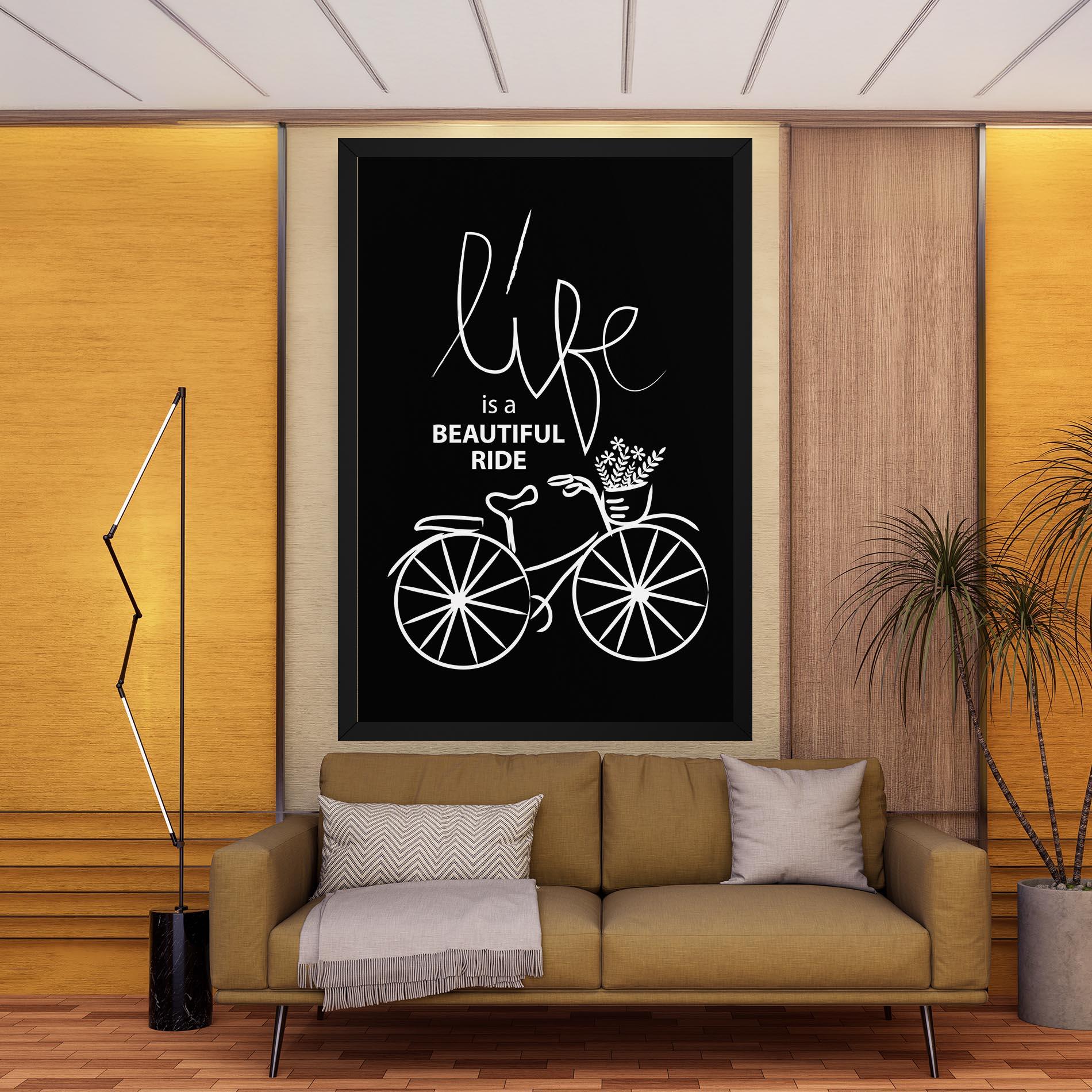 Leinwandbild Beautiful Ride mockup 9