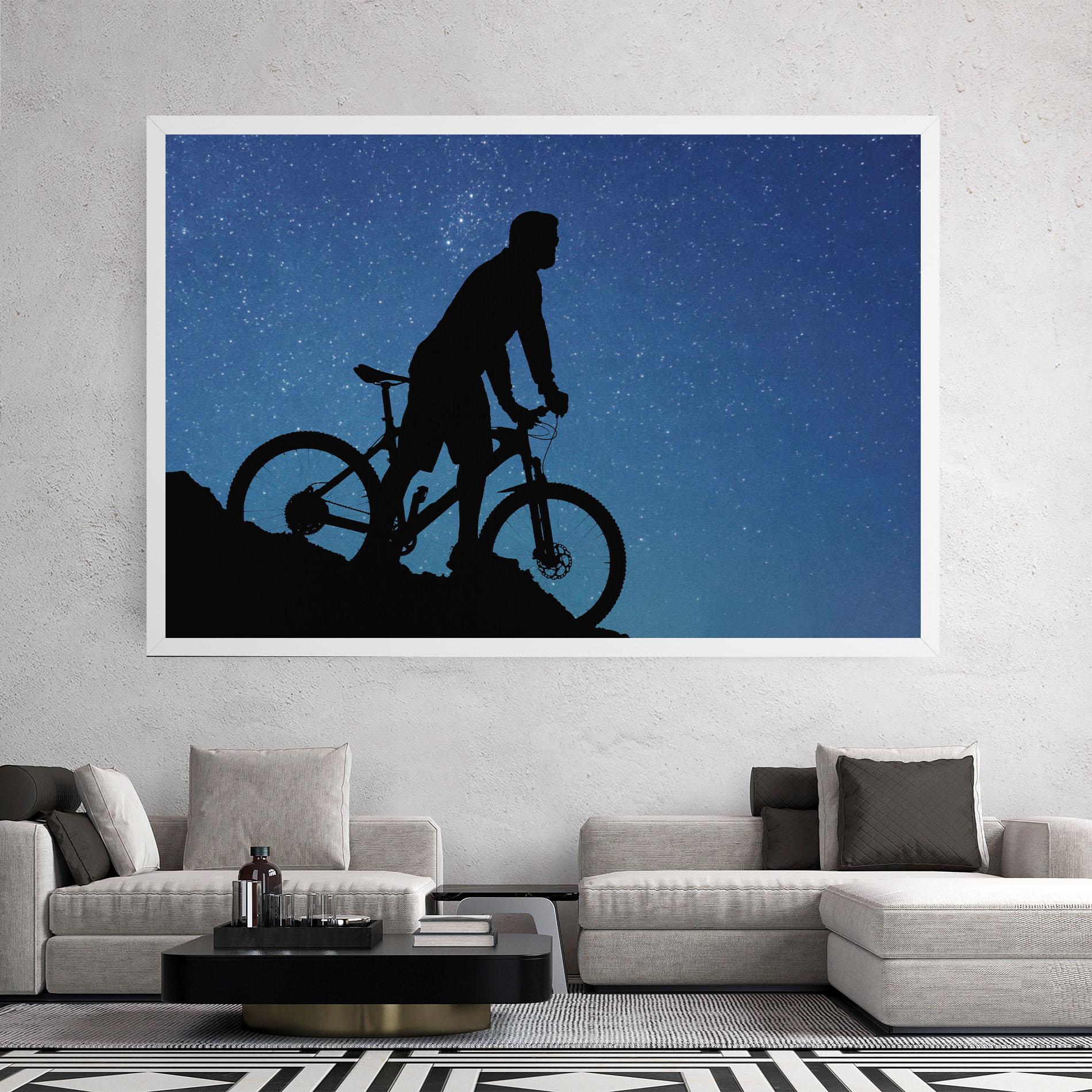 Leinwandbild Pedal mockup 2