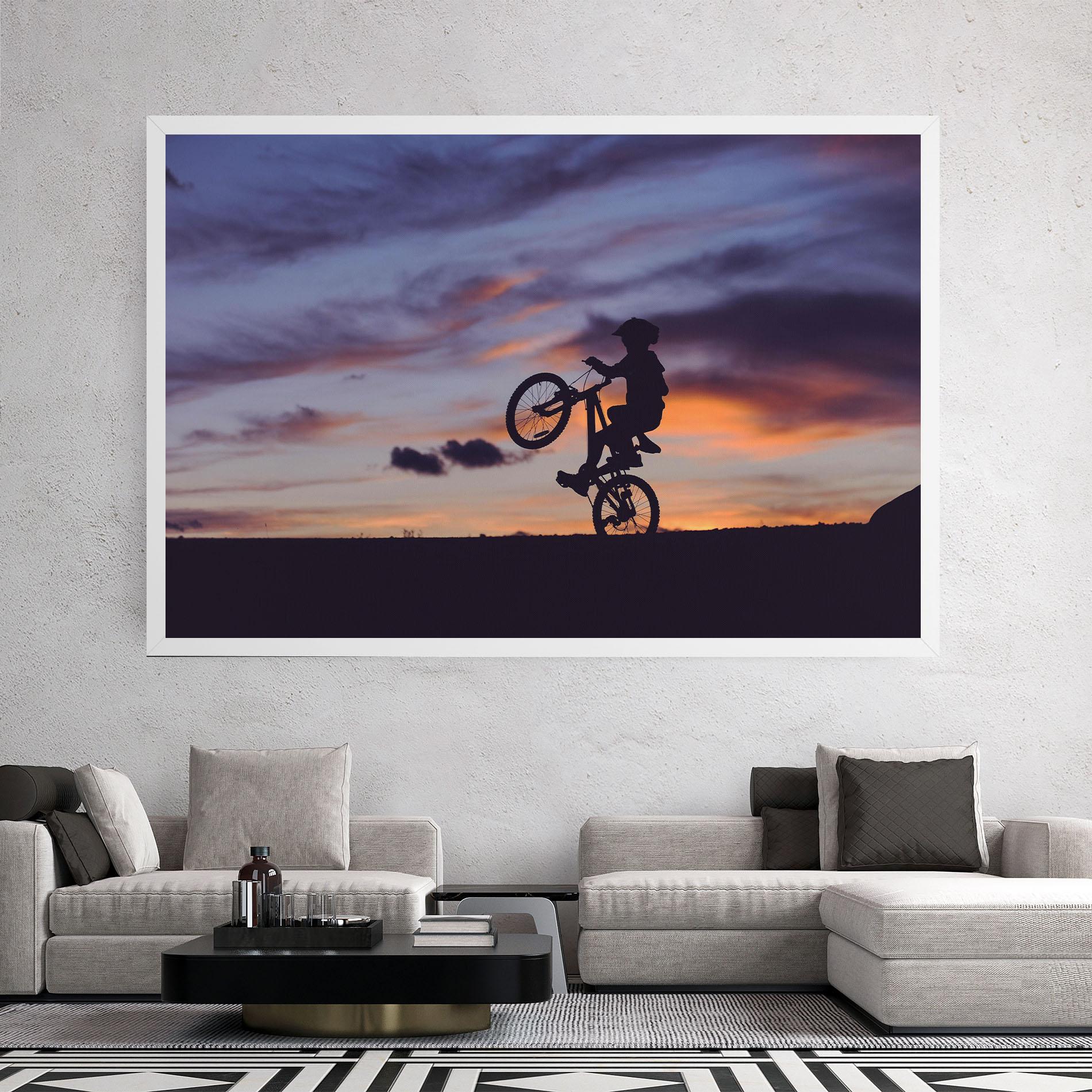 Leinwandbild Spin Speed mockup 2