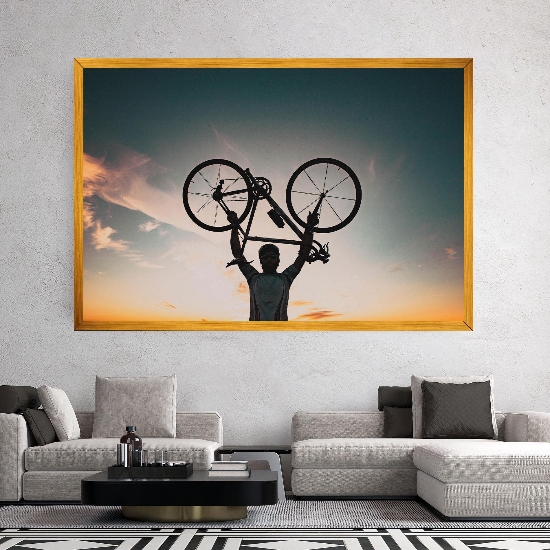 Leinwandbild Cycle Explor mockup 2