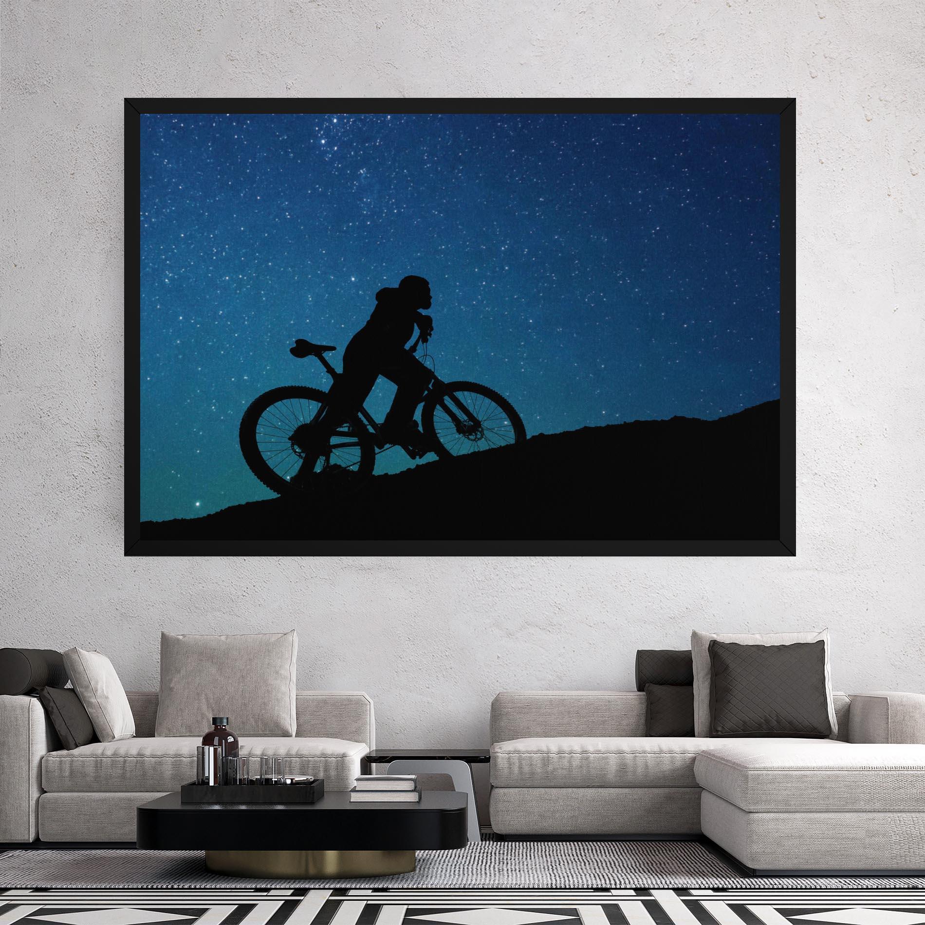 Leinwandbild Bike Blast mockup 2