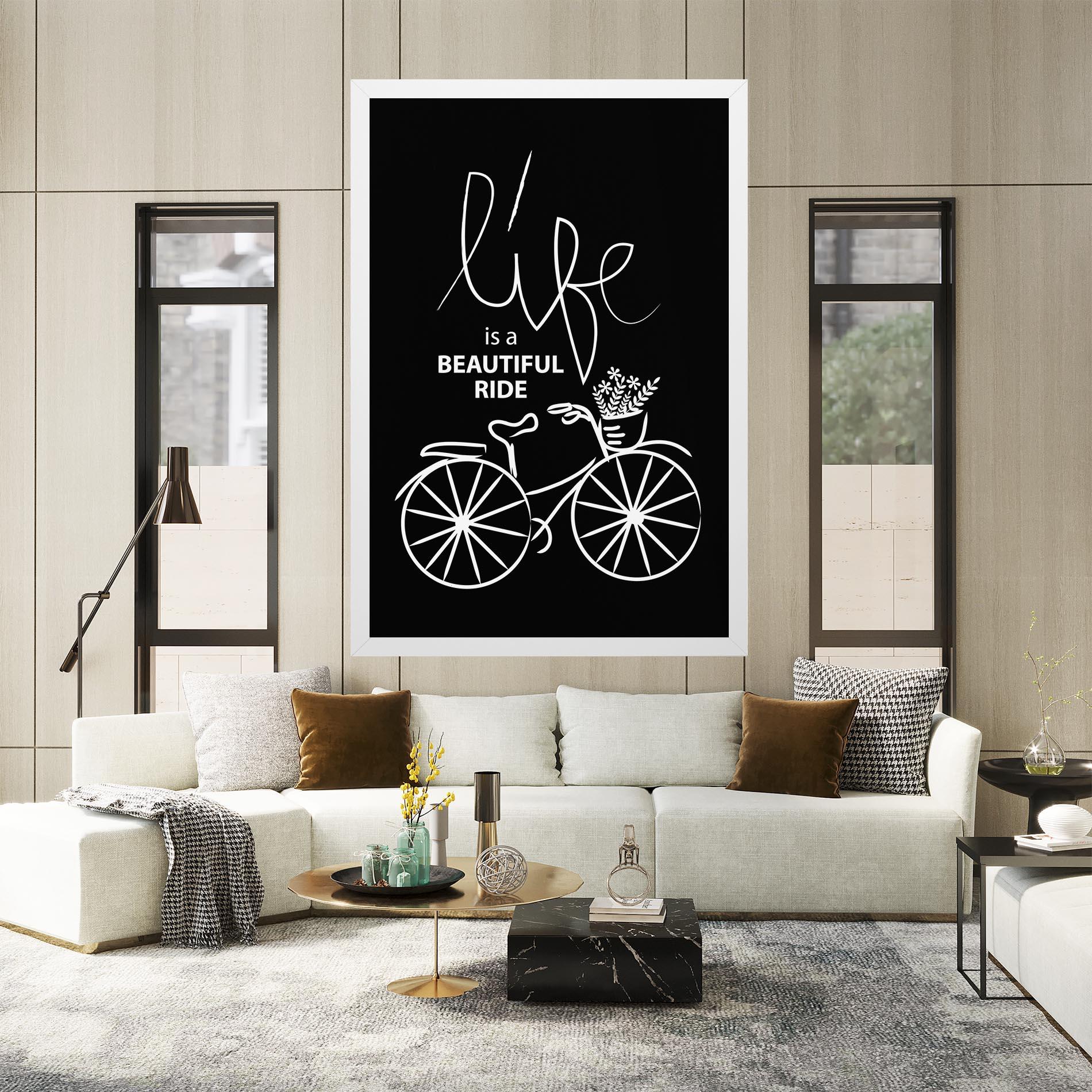 Leinwandbild Beautiful Ride mockup 2