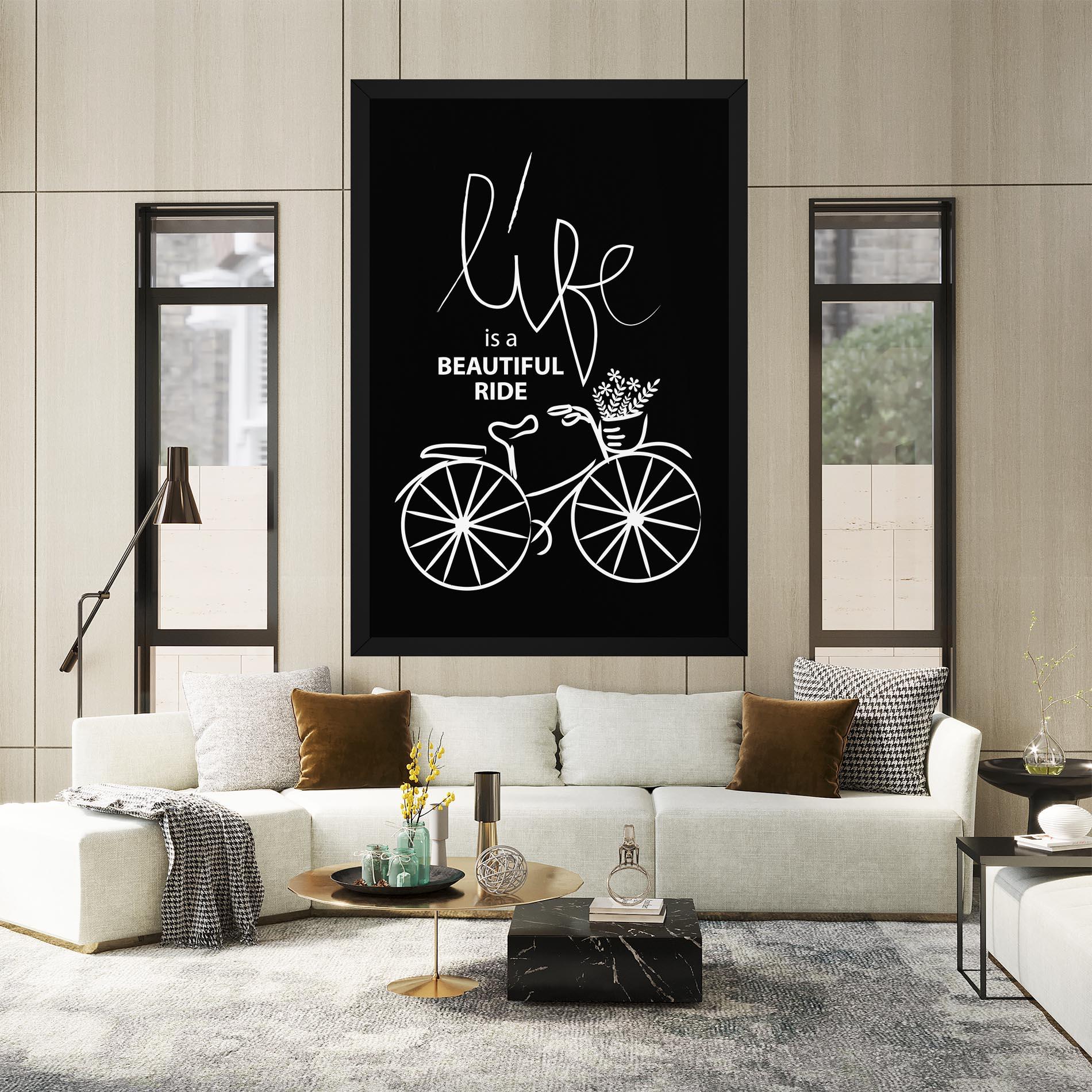 Leinwandbild Beautiful Ride mockup 2