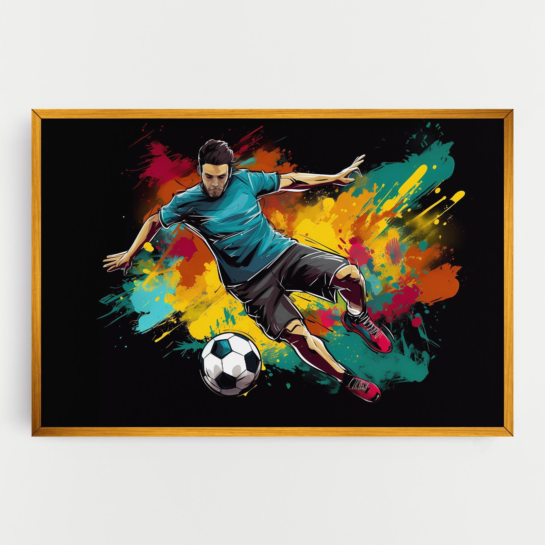 Leinwandbild Foot Force mockup 0