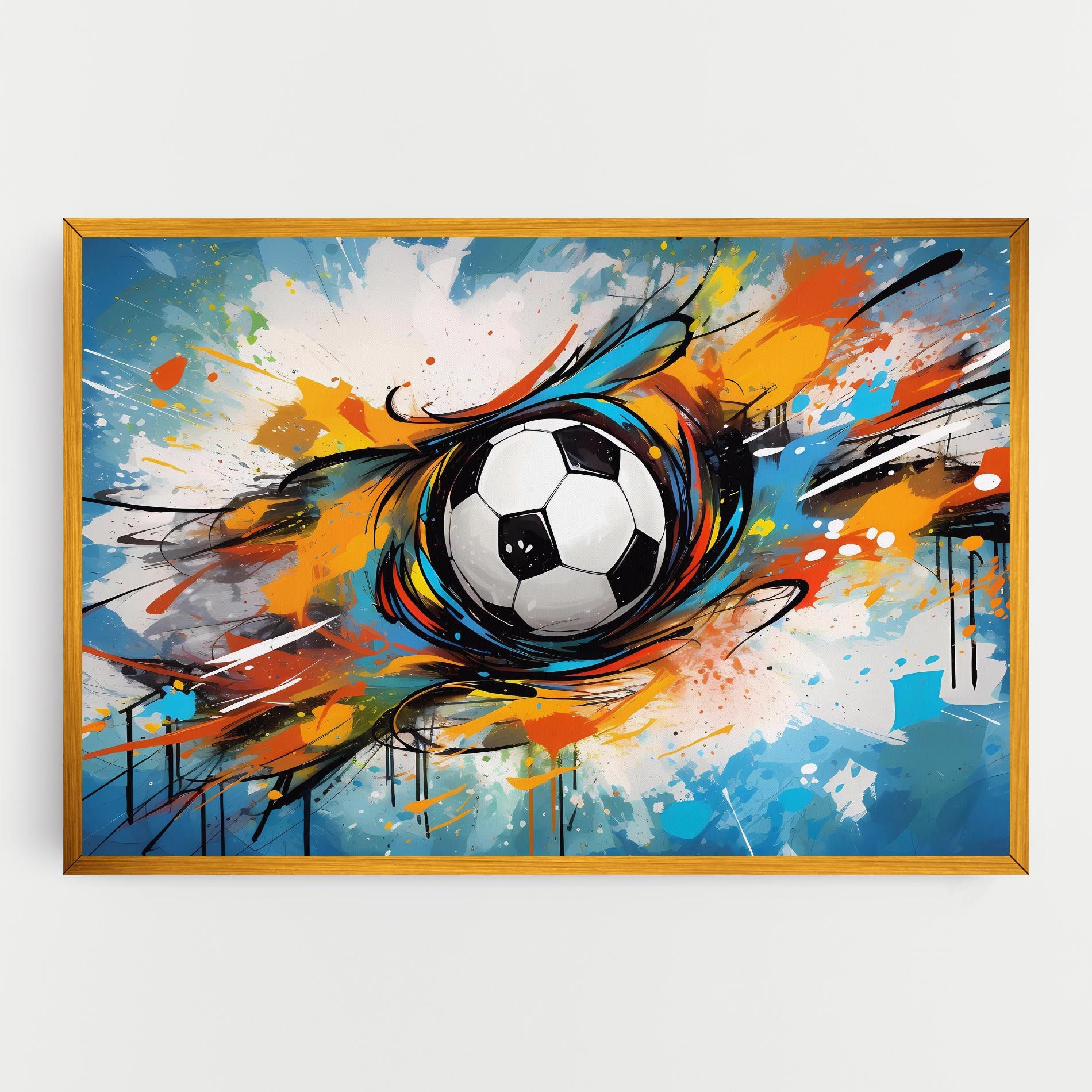 Football Flight Graffiti mockup 0