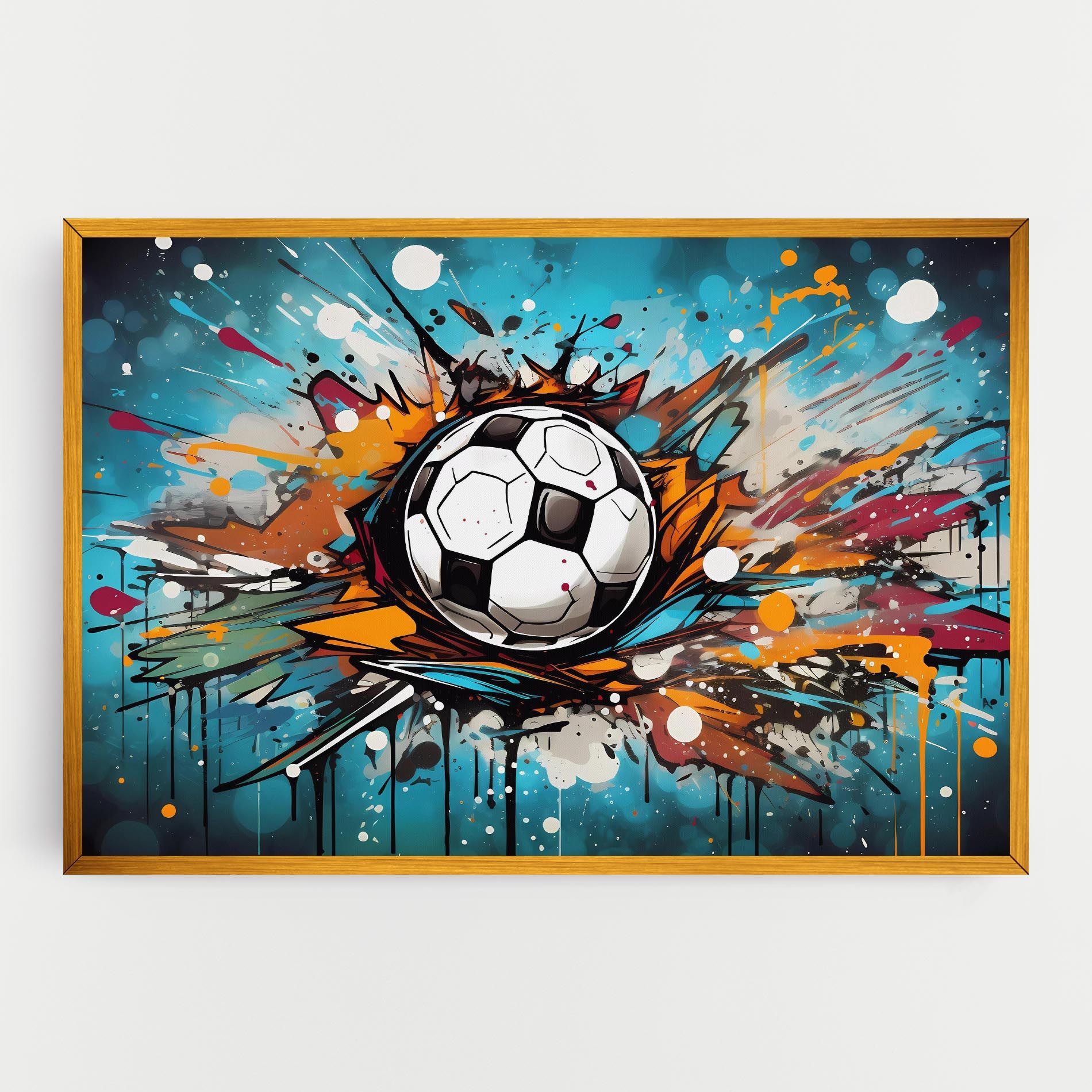 Football Graffiti Style mockup 0