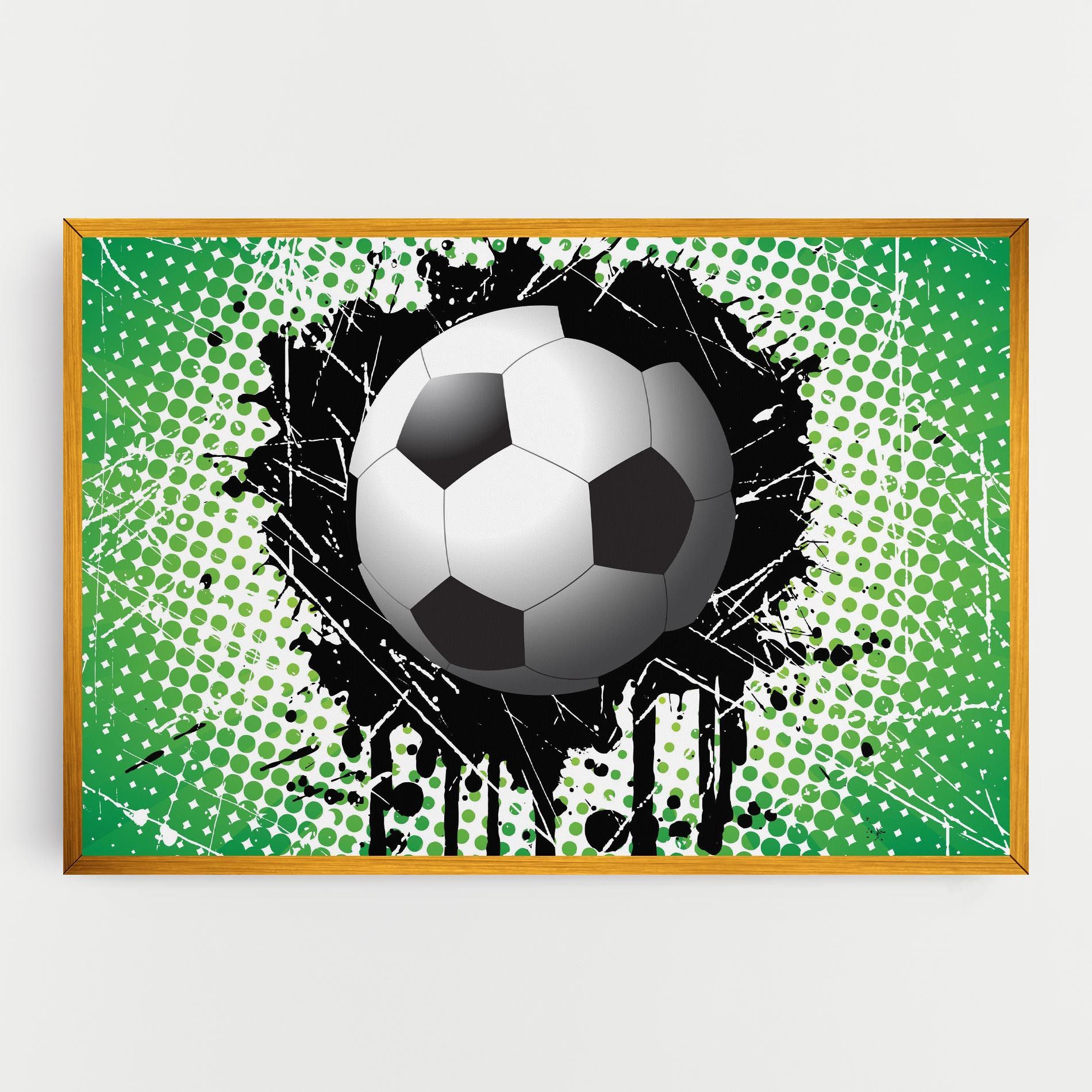 Green Black Football mockup 0