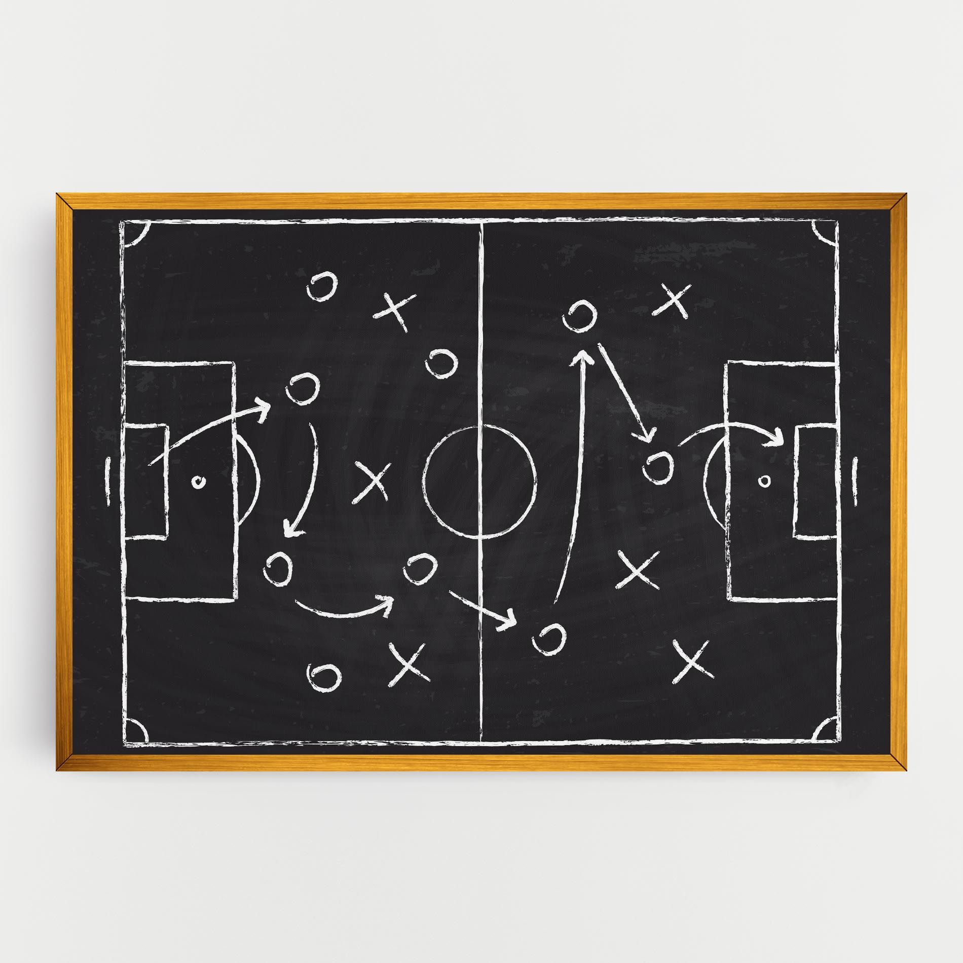 Grey Board Football mockup 0