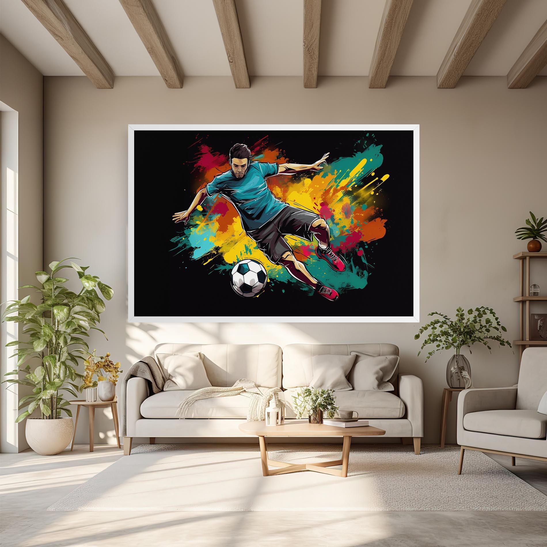 Leinwandbild Foot Force mockup 6