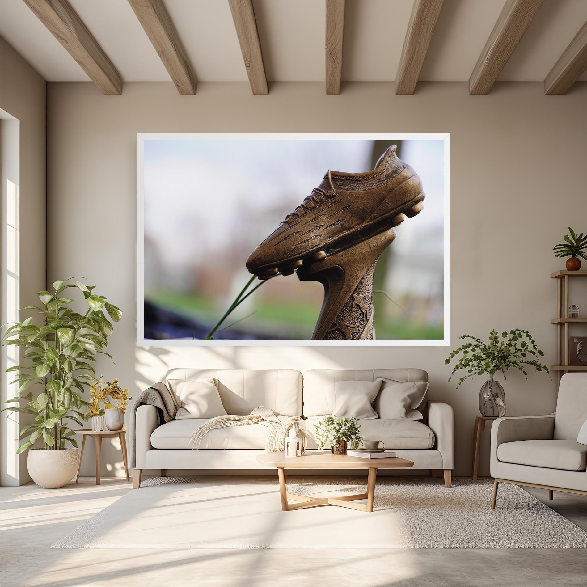 Leinwandbild Football Award mockup 6