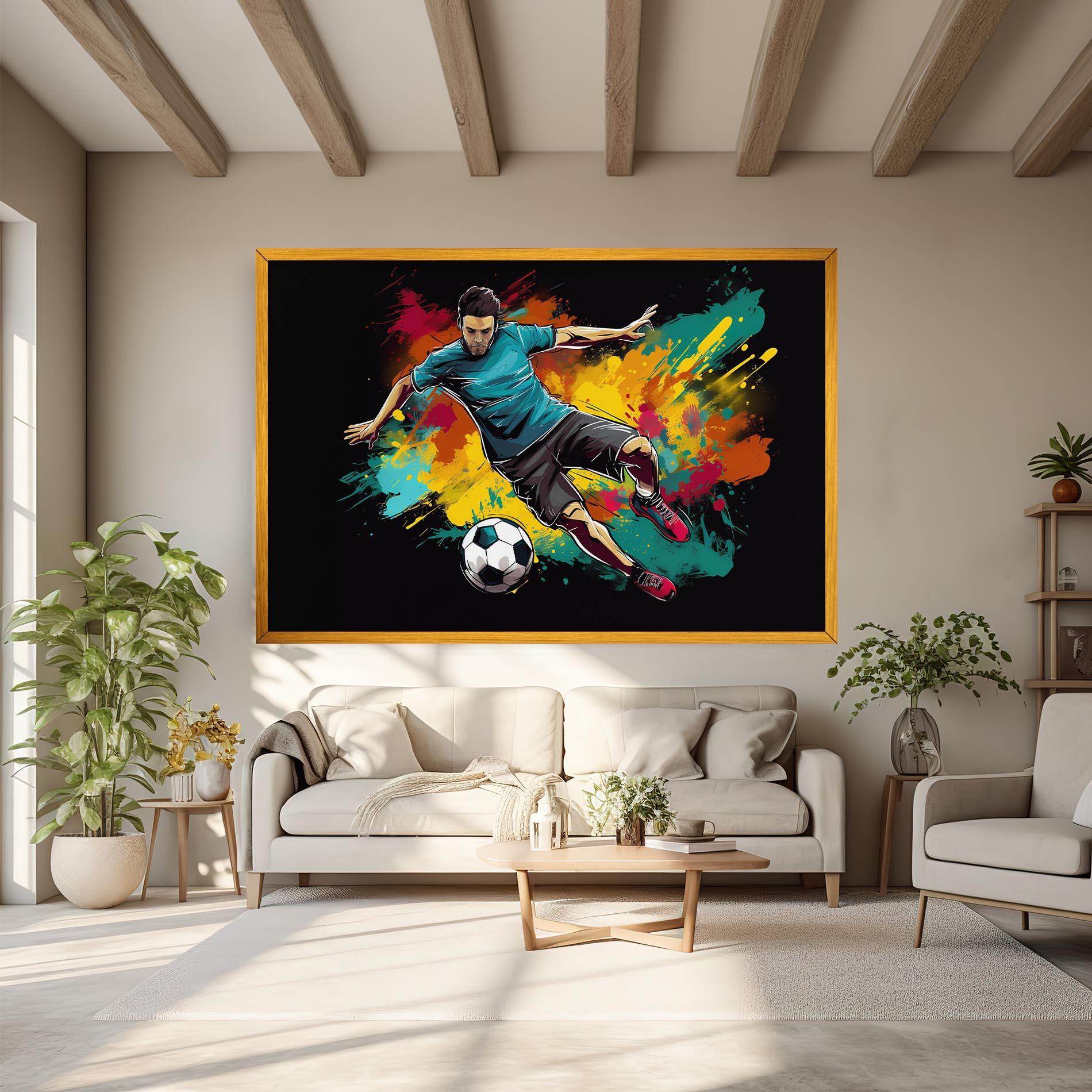 Leinwandbild Foot Force mockup 6