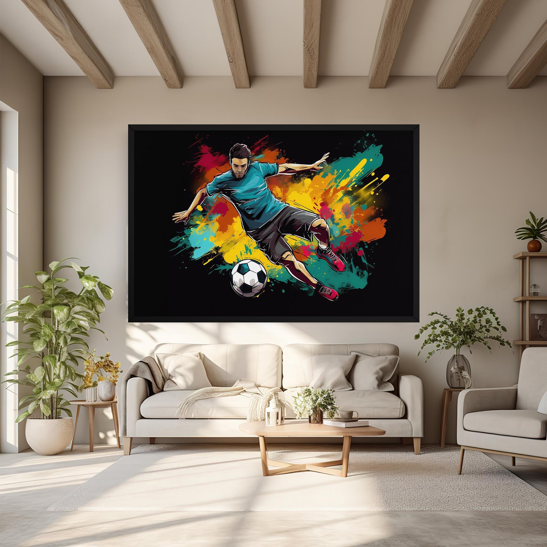 Leinwandbild Foot Force mockup 6