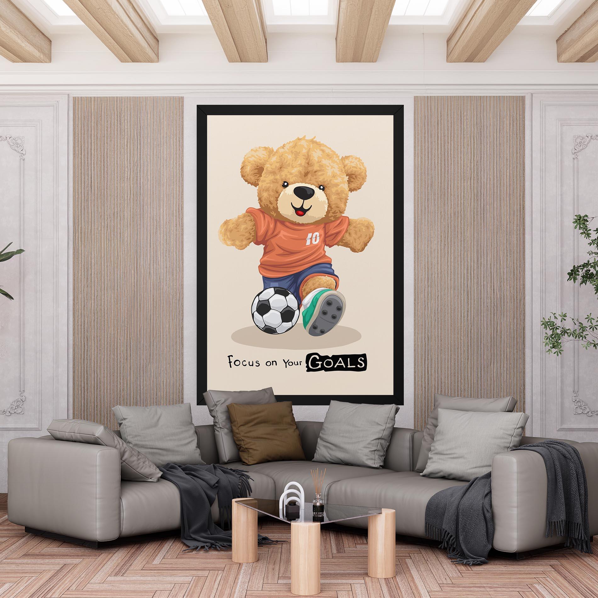 Leinwandbild Goals Focus mockup 6