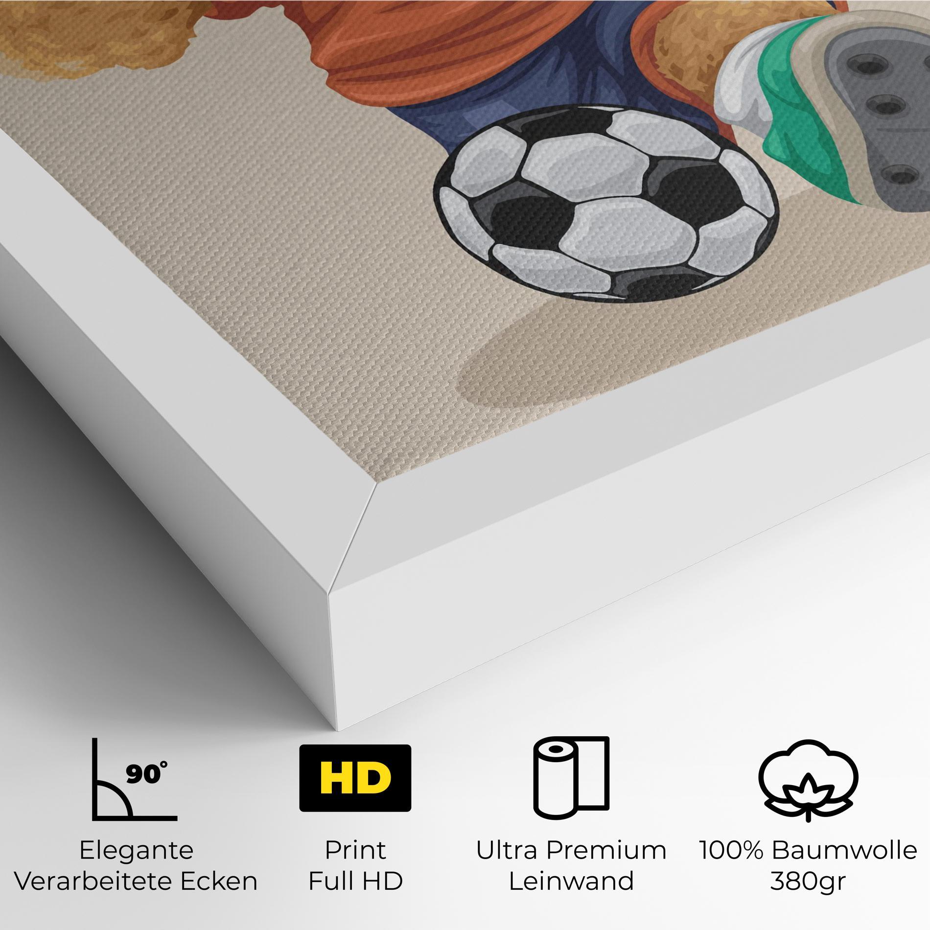 Leinwandbild Goals Focus mockup 4