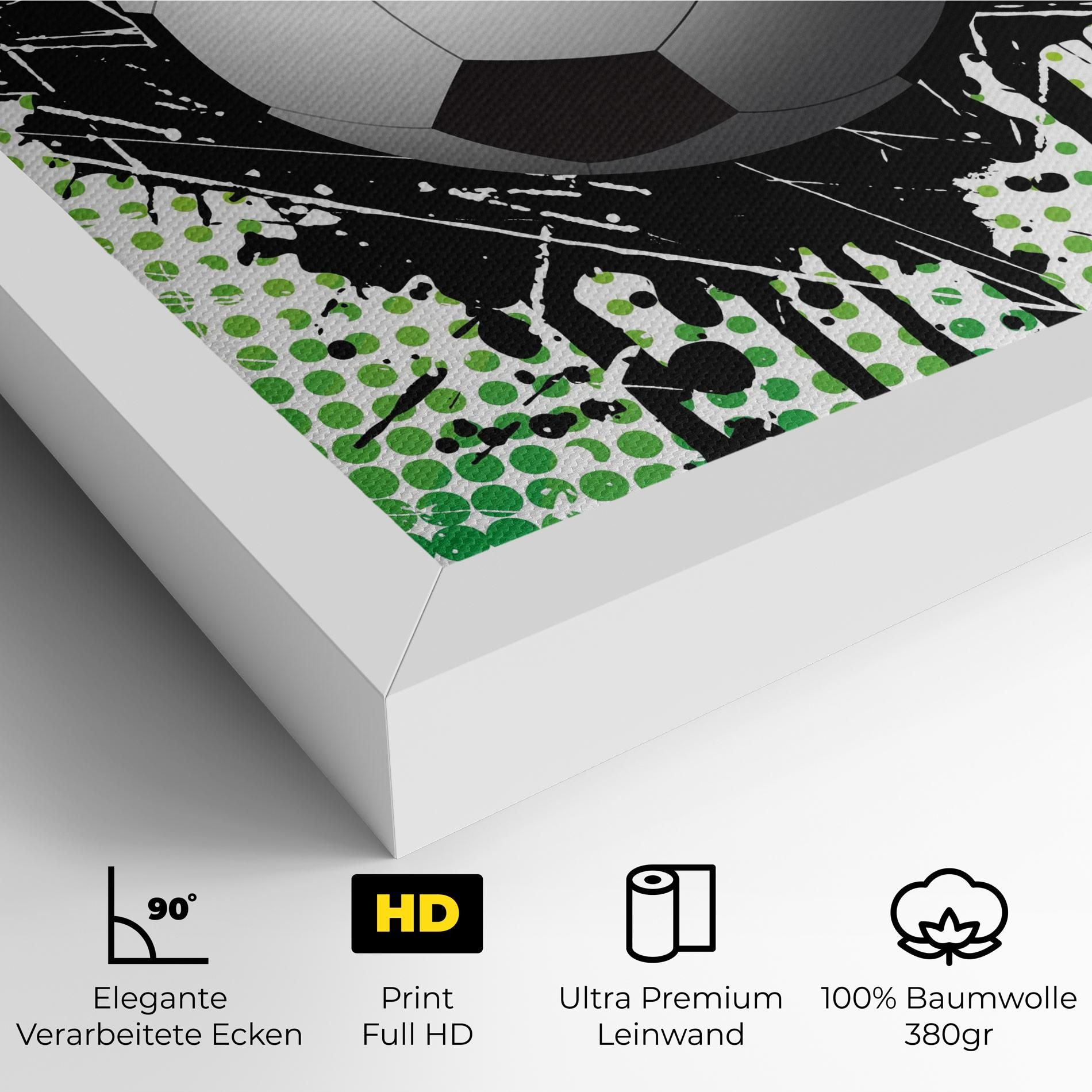 Green Black Football mockup 4