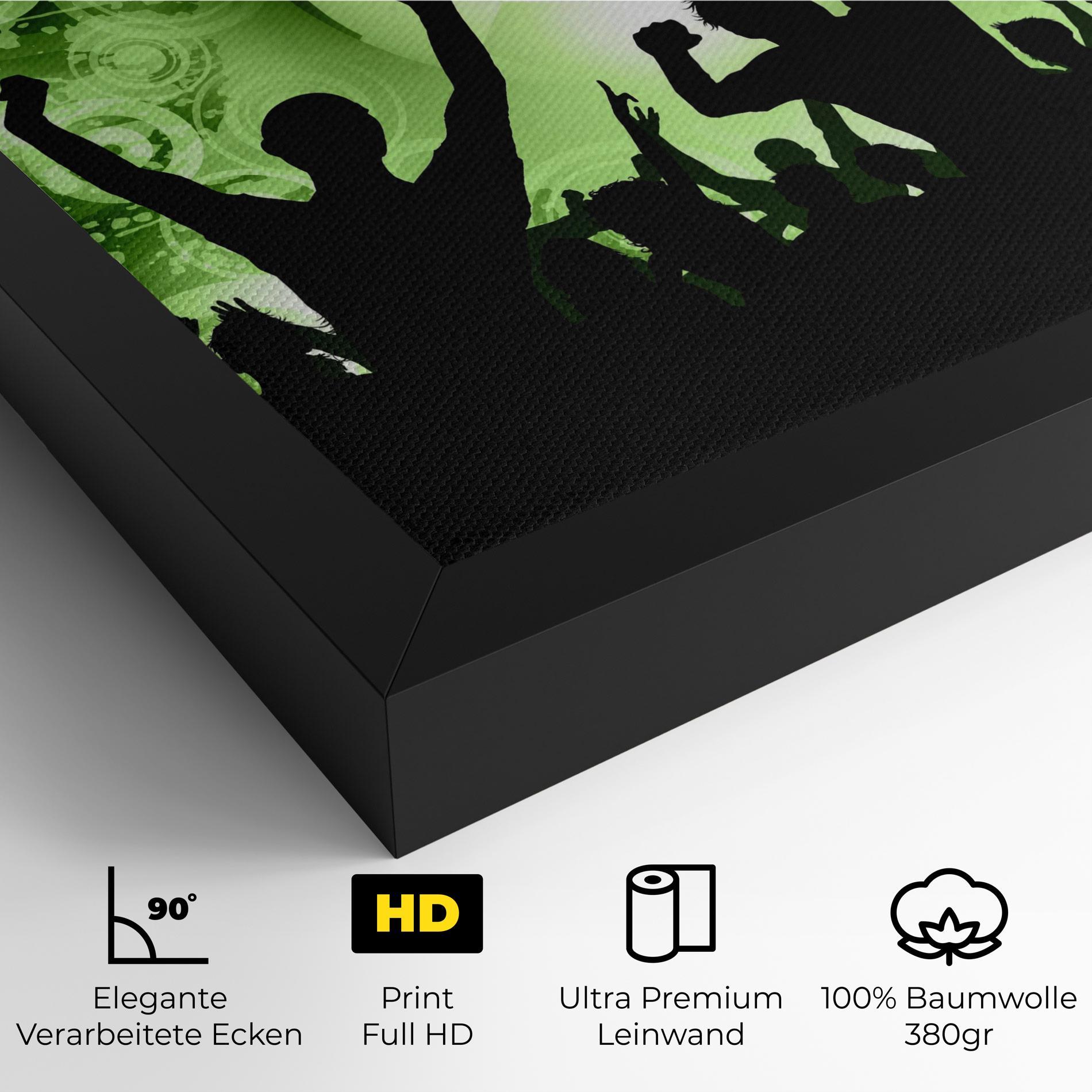 Leinwandbild Football Crowd mockup 4