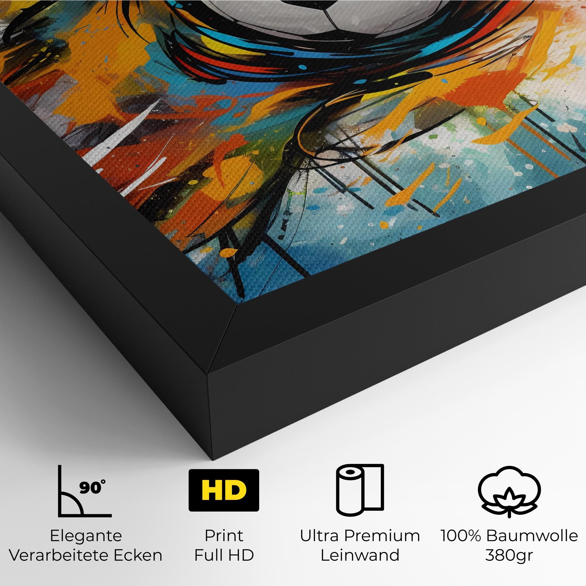 Football Flight Graffiti mockup 4