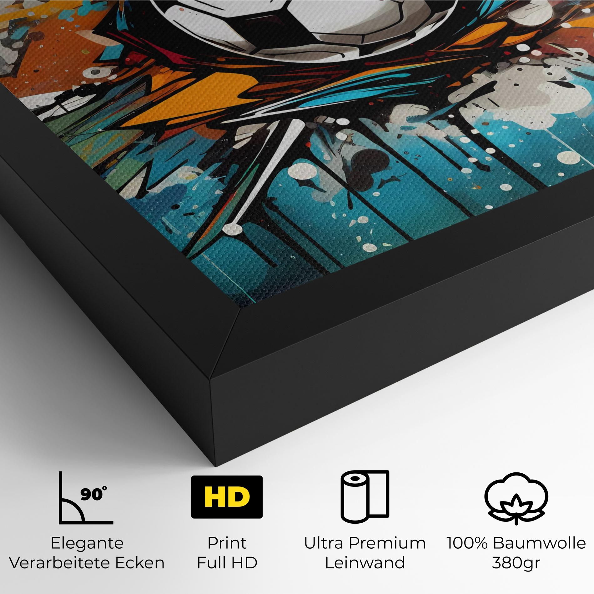 Football Graffiti Style mockup 4