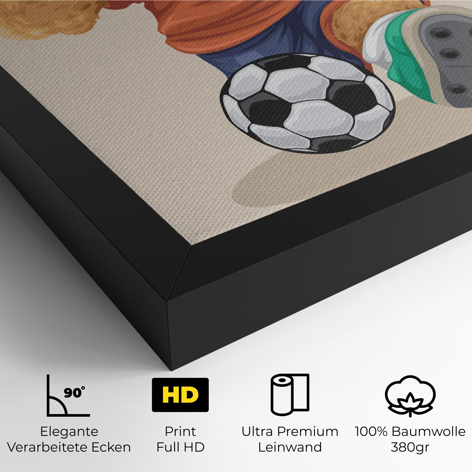 Leinwandbild Goals Focus mockup 4