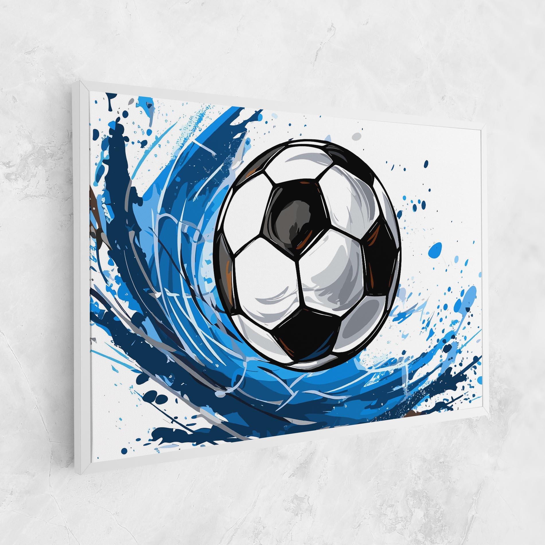 Leinwandbild Football Wave mockup 1