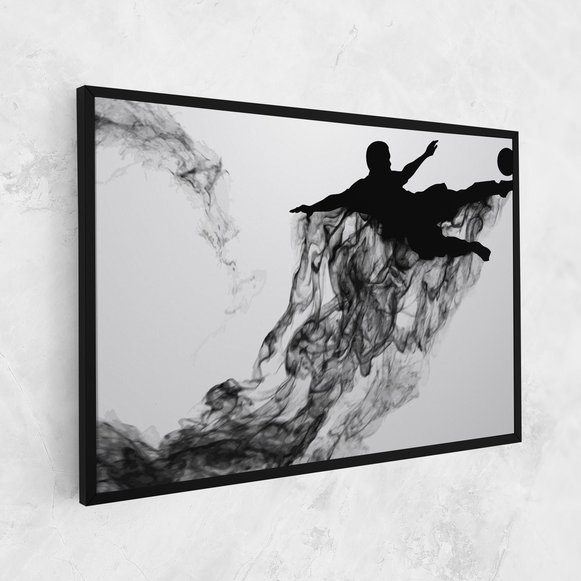 Black Smoke Football mockup 1