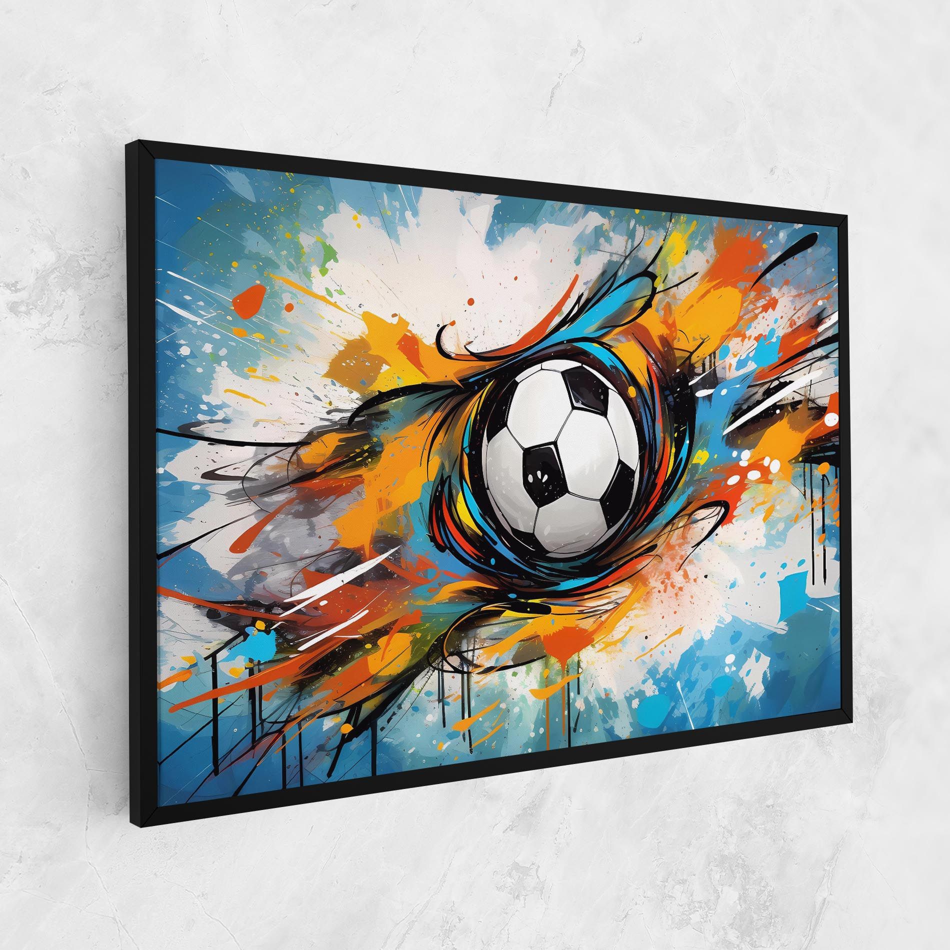 Football Flight Graffiti mockup 1