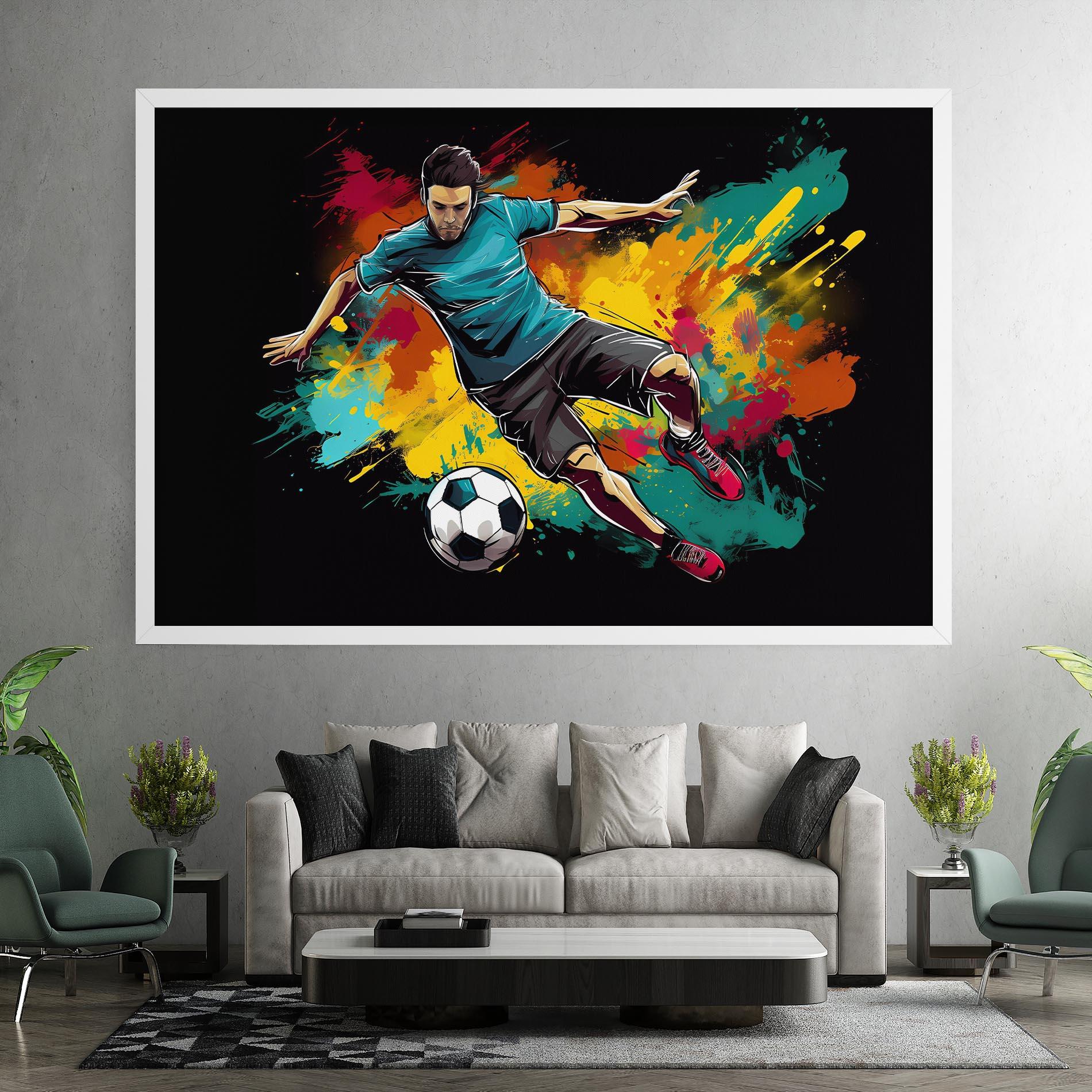 Leinwandbild Foot Force mockup 7