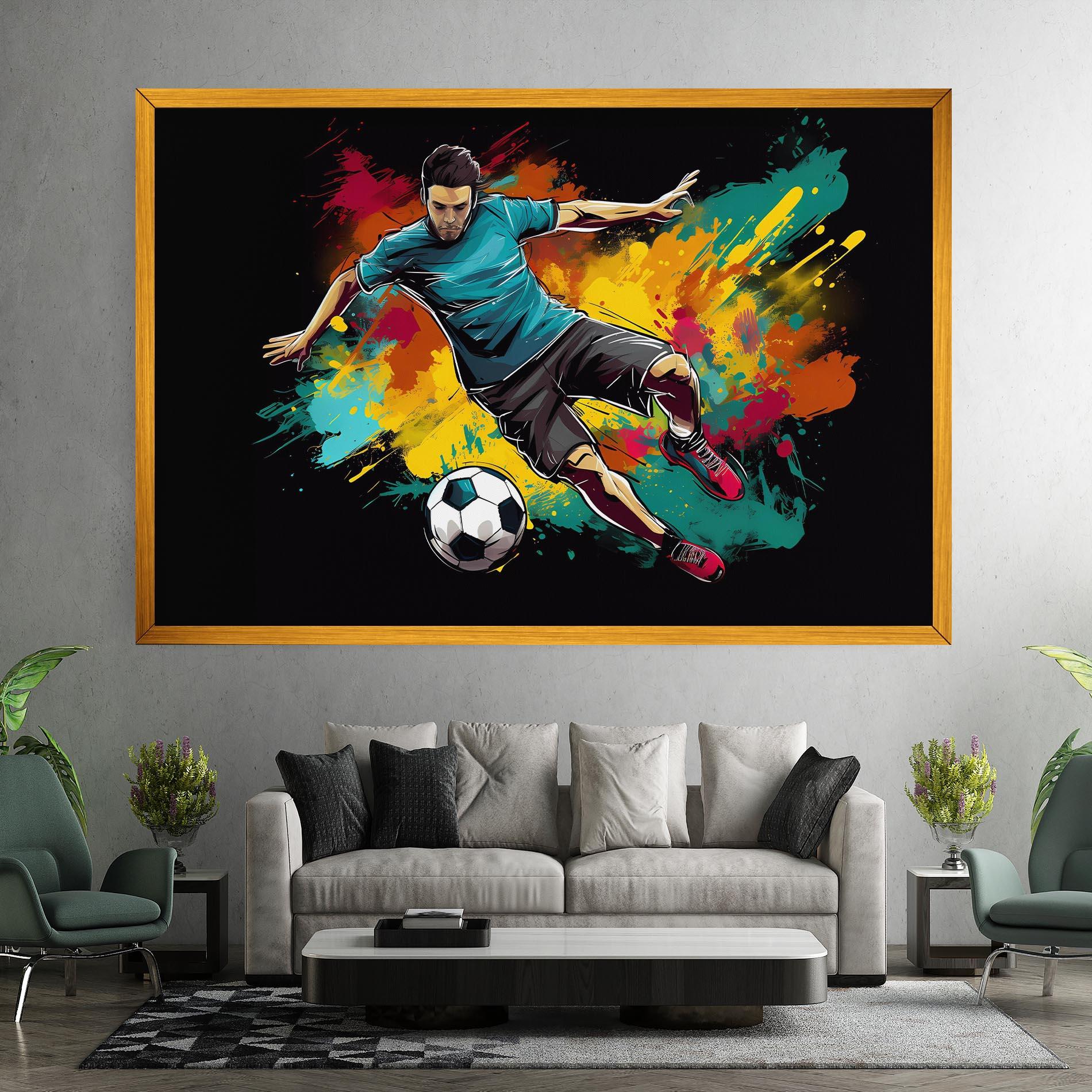 Leinwandbild Foot Force mockup 7