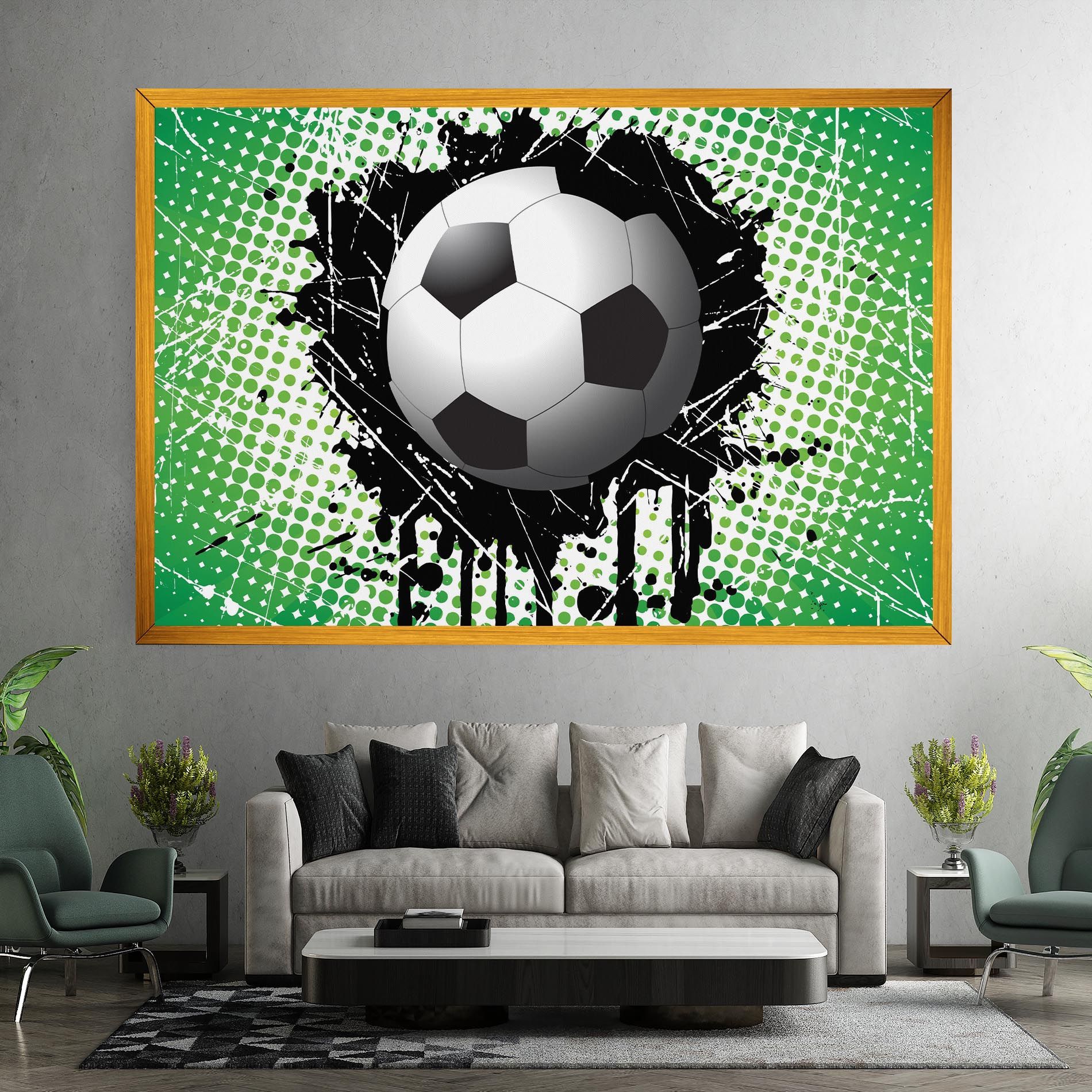 Green Black Football mockup 7