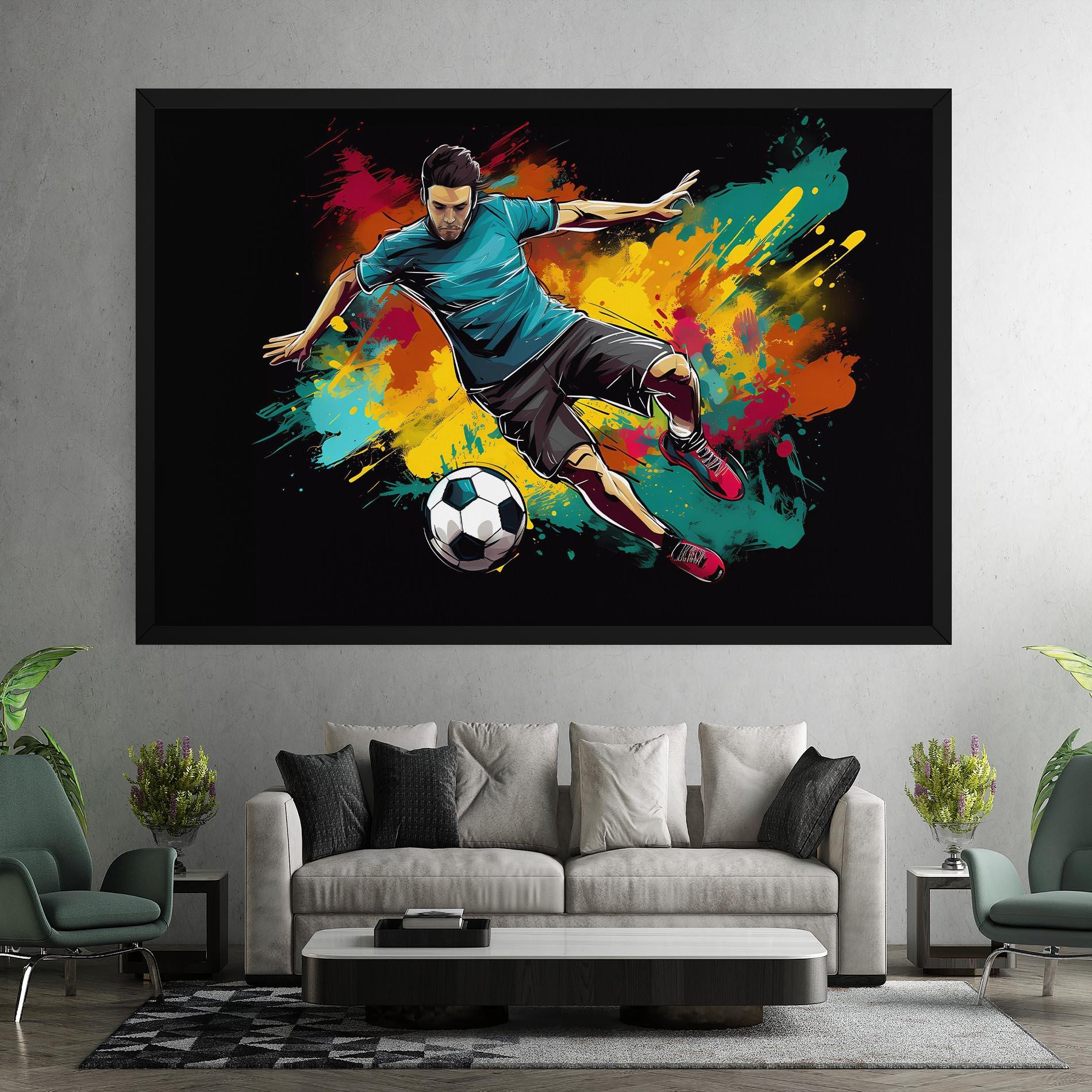 Leinwandbild Foot Force mockup 7