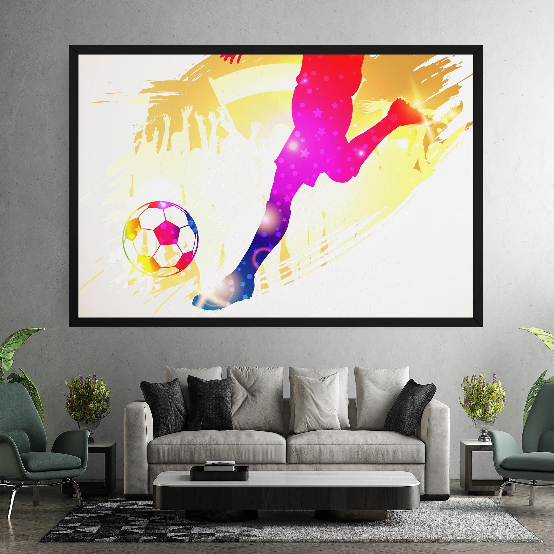 Football Gold Art mockup 7