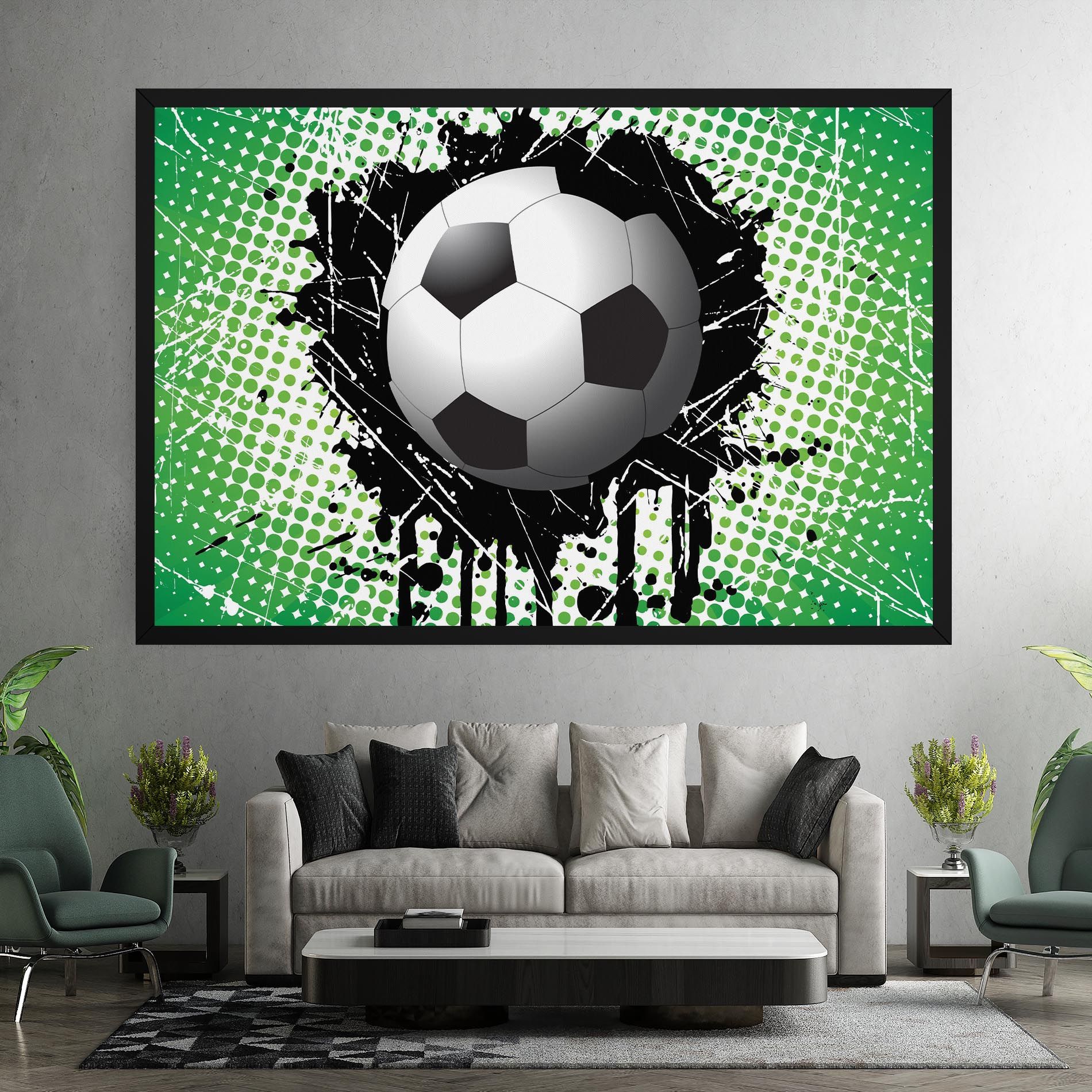 Green Black Football mockup 7