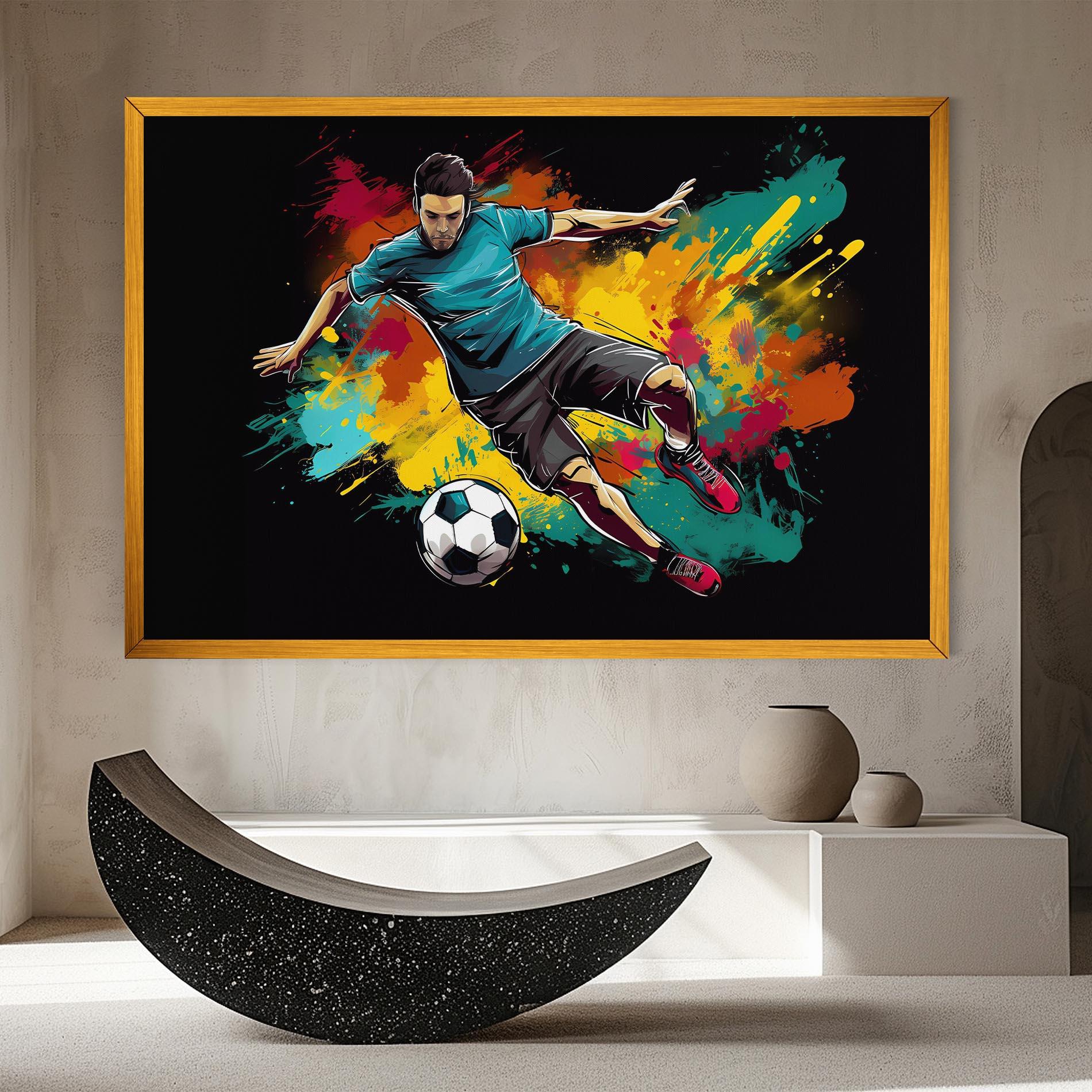 Leinwandbild Foot Force mockup 8