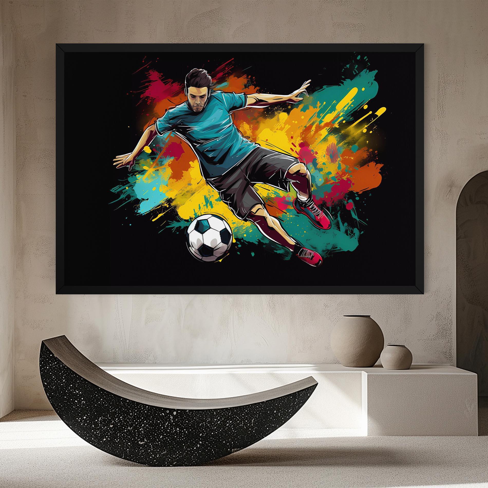 Leinwandbild Foot Force mockup 8