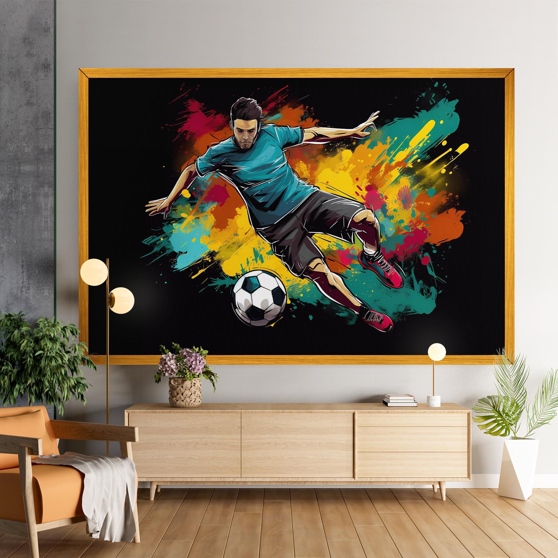 Leinwandbild Foot Force mockup 9