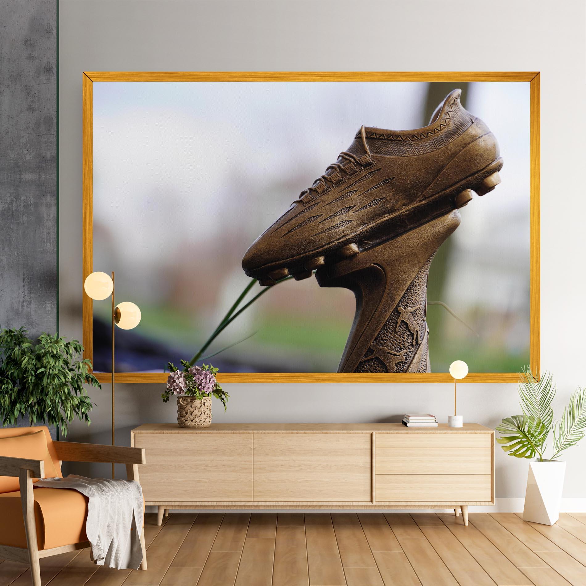 Leinwandbild Football Award mockup 9