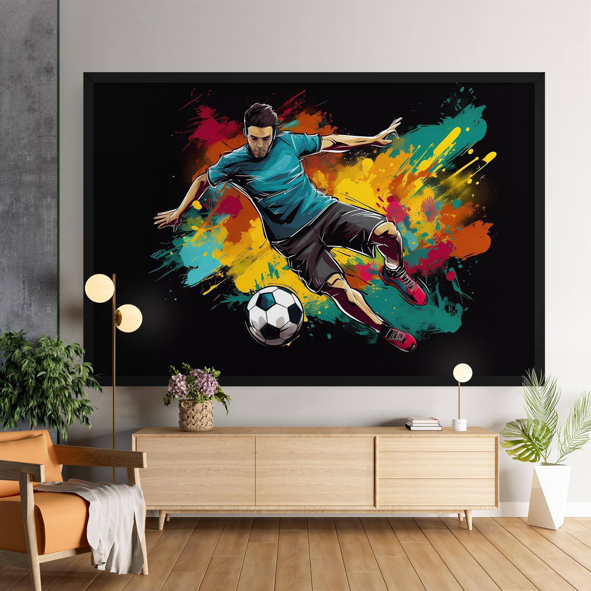 Leinwandbild Foot Force mockup 9