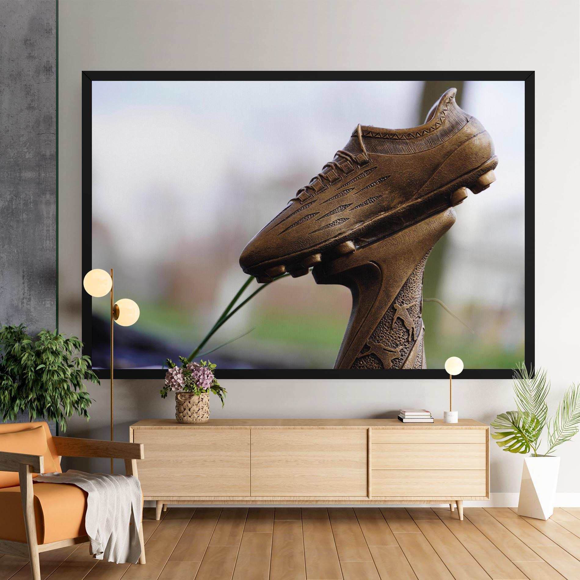 Leinwandbild Football Award mockup 9