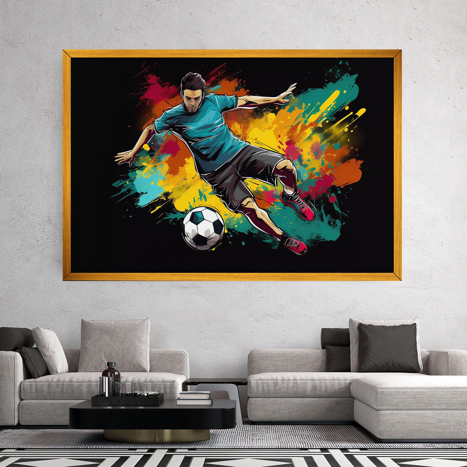 Leinwandbild Foot Force mockup 2